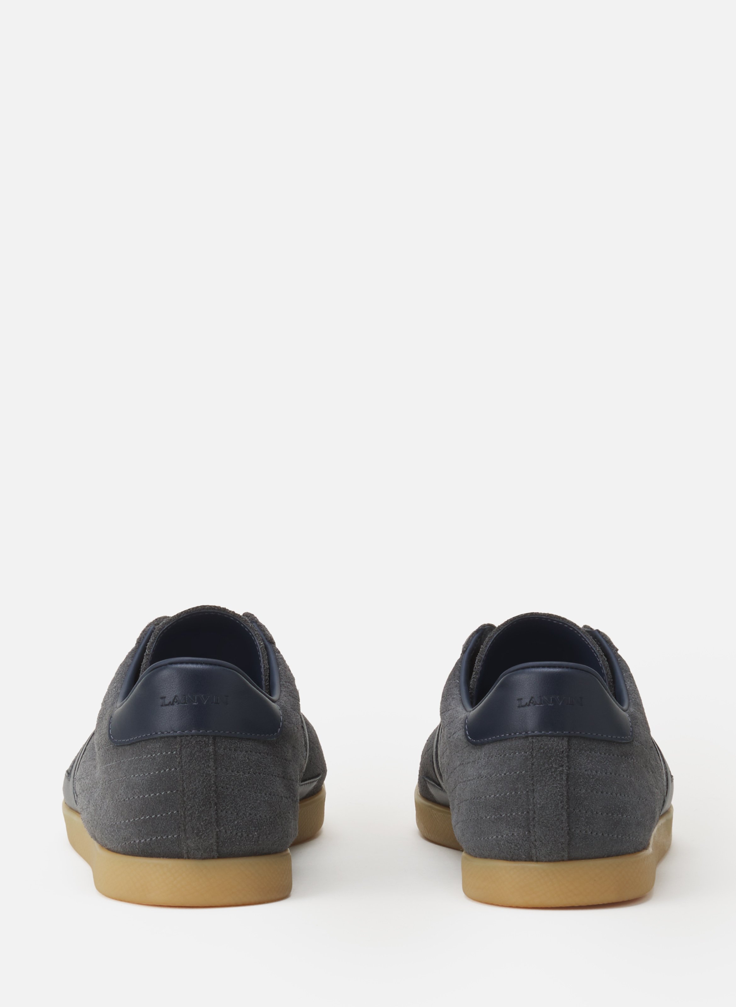 Sneakers glen 2.0 en cuir LANVIN Gris