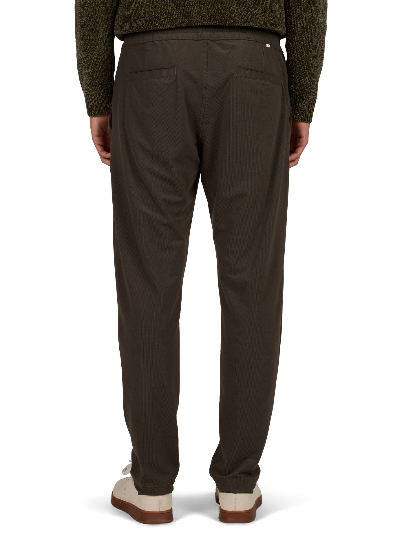 Solid mid-rise trousers 1789 CALA Khaki