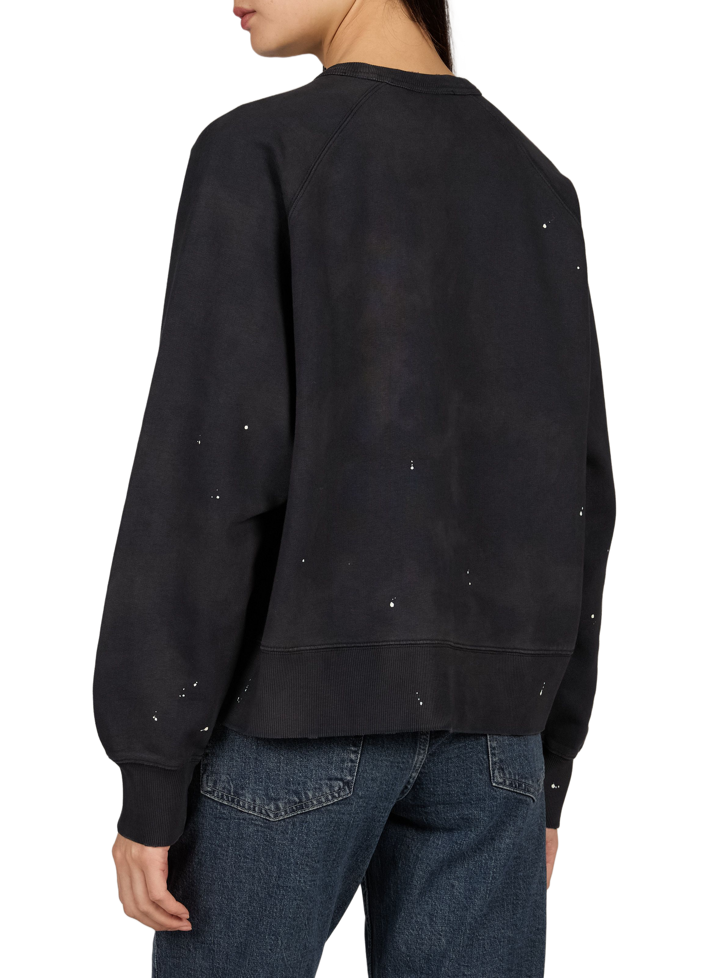 Sweatshirt mit Rundhalsausschnitt und Siebdruck CARHARTT WIP Schwarz