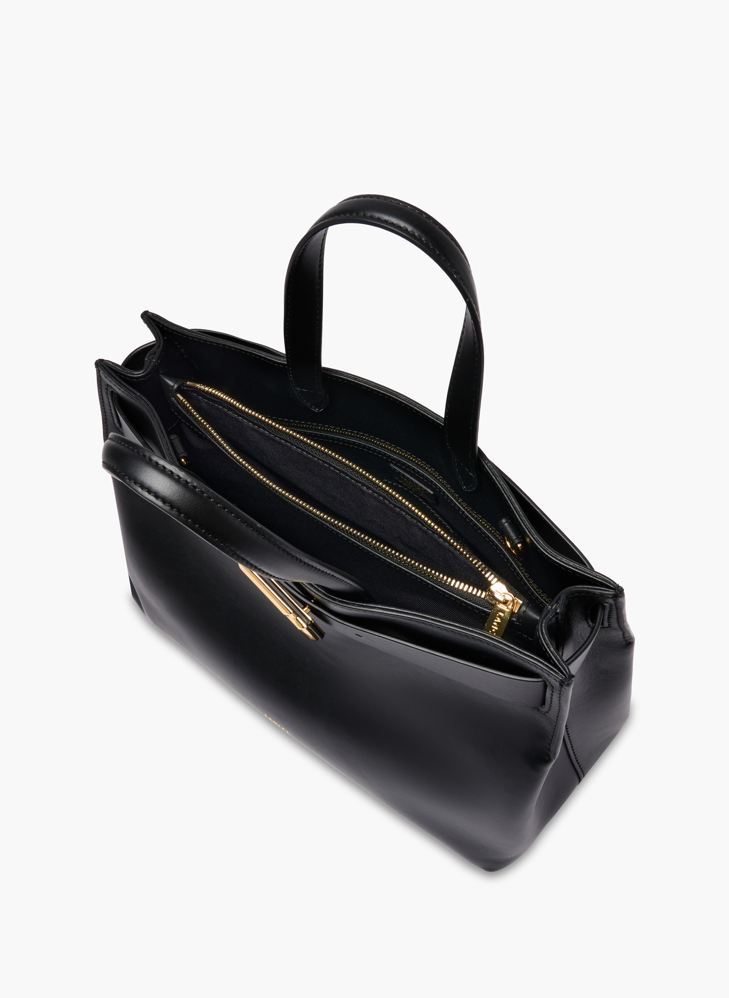 Sac carryall m angèle de lancel en cuir LANCEL Noir