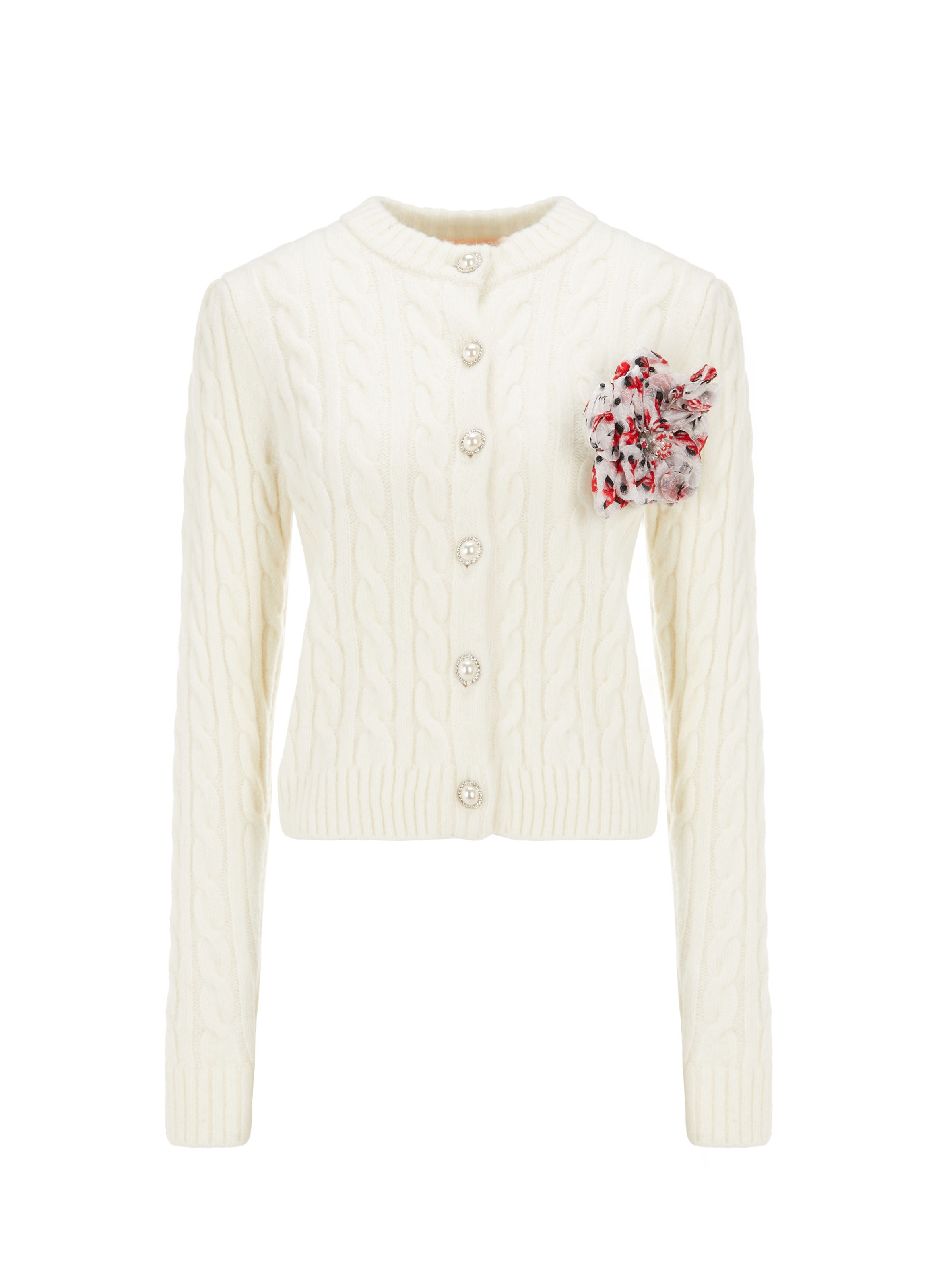 Cardigan Valeria en laine et alpaga mélangés