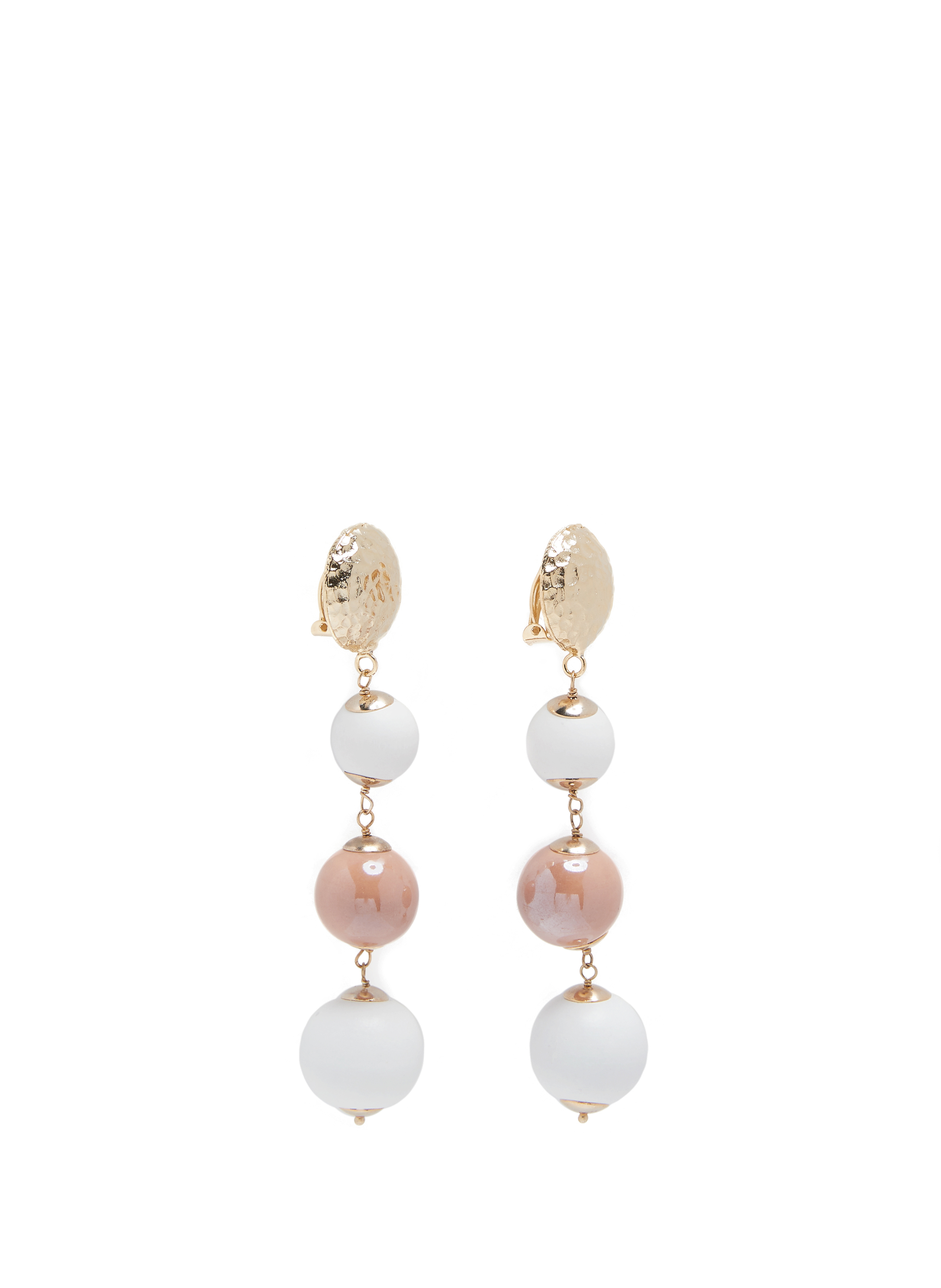 Boucles d'oreilles à clips en laiton