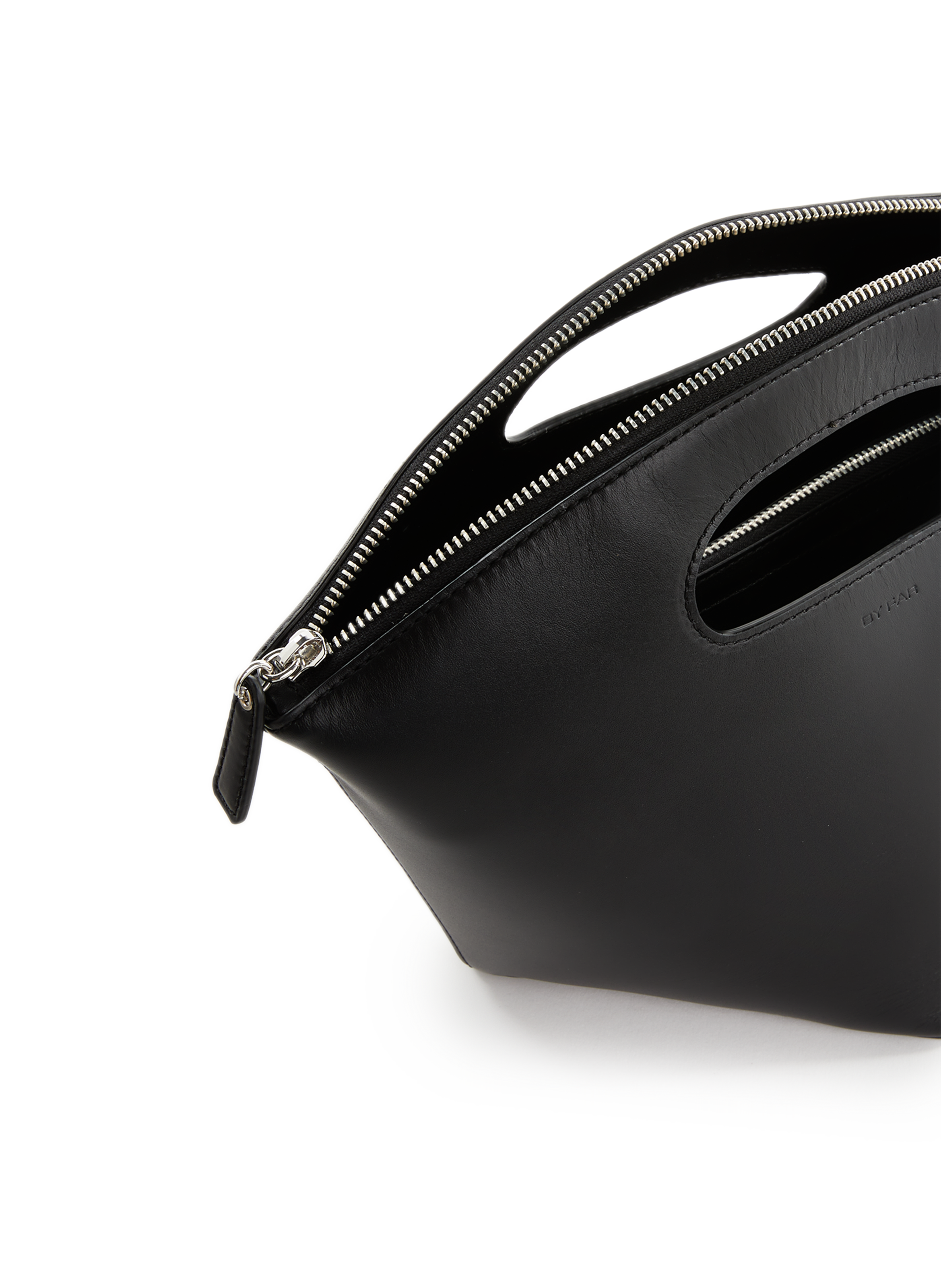 Sac à main Rubik en cuir BY FAR Noir