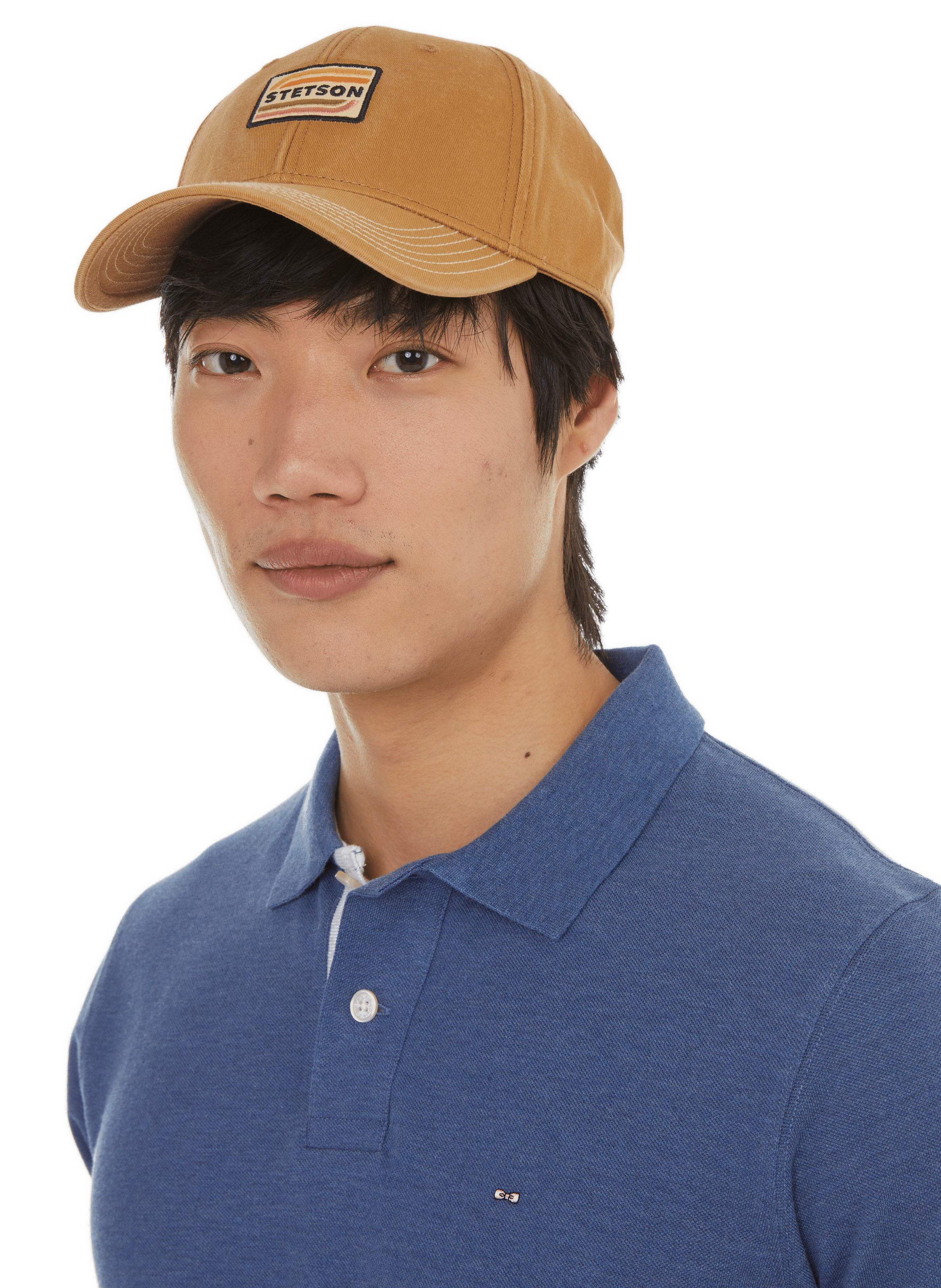 Casquette en coton  STETSON Beige