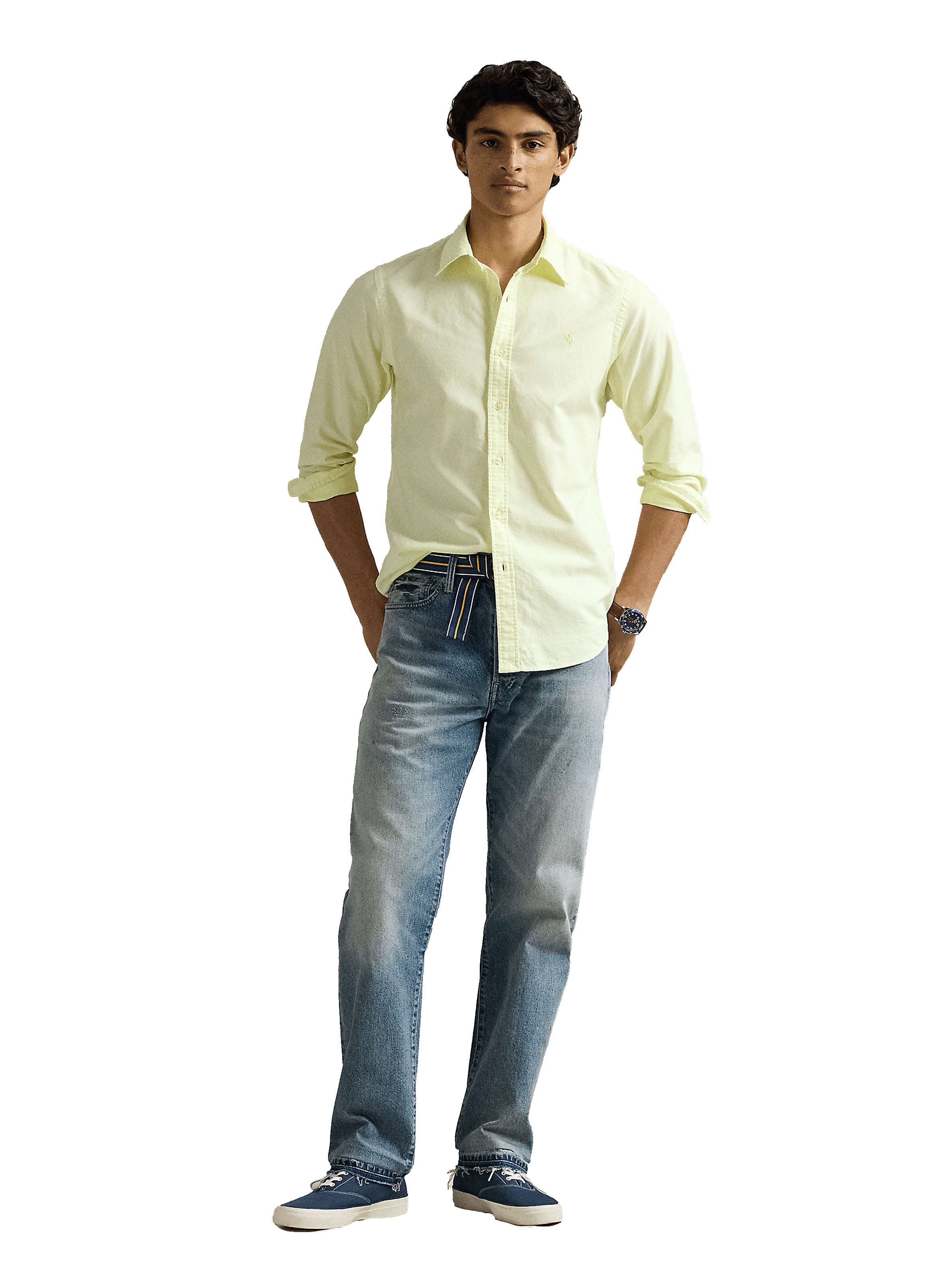  Cotton shirt POLO RALPH LAUREN Yellow