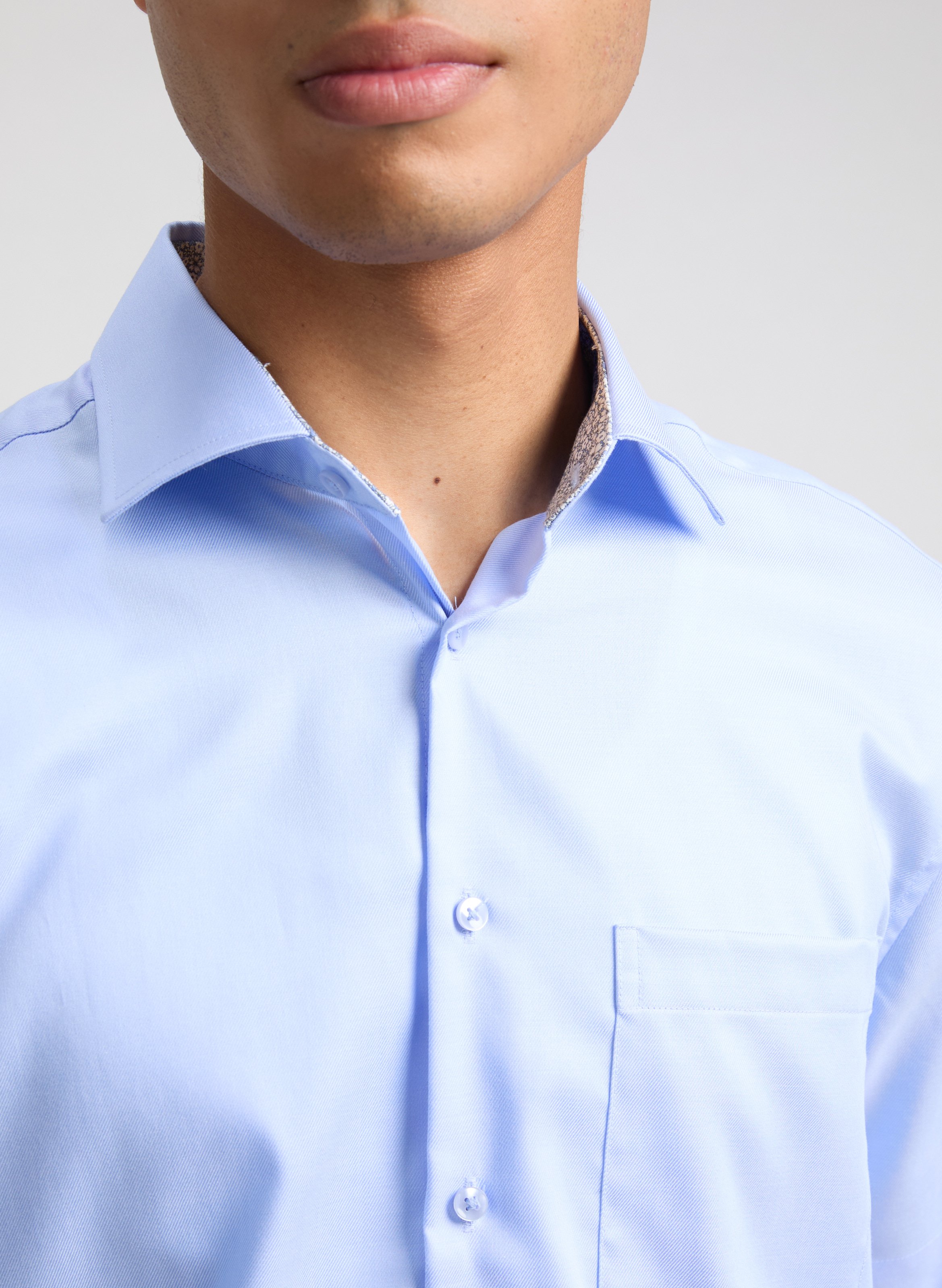  Cotton shirt SEIDENSTICKER Blue