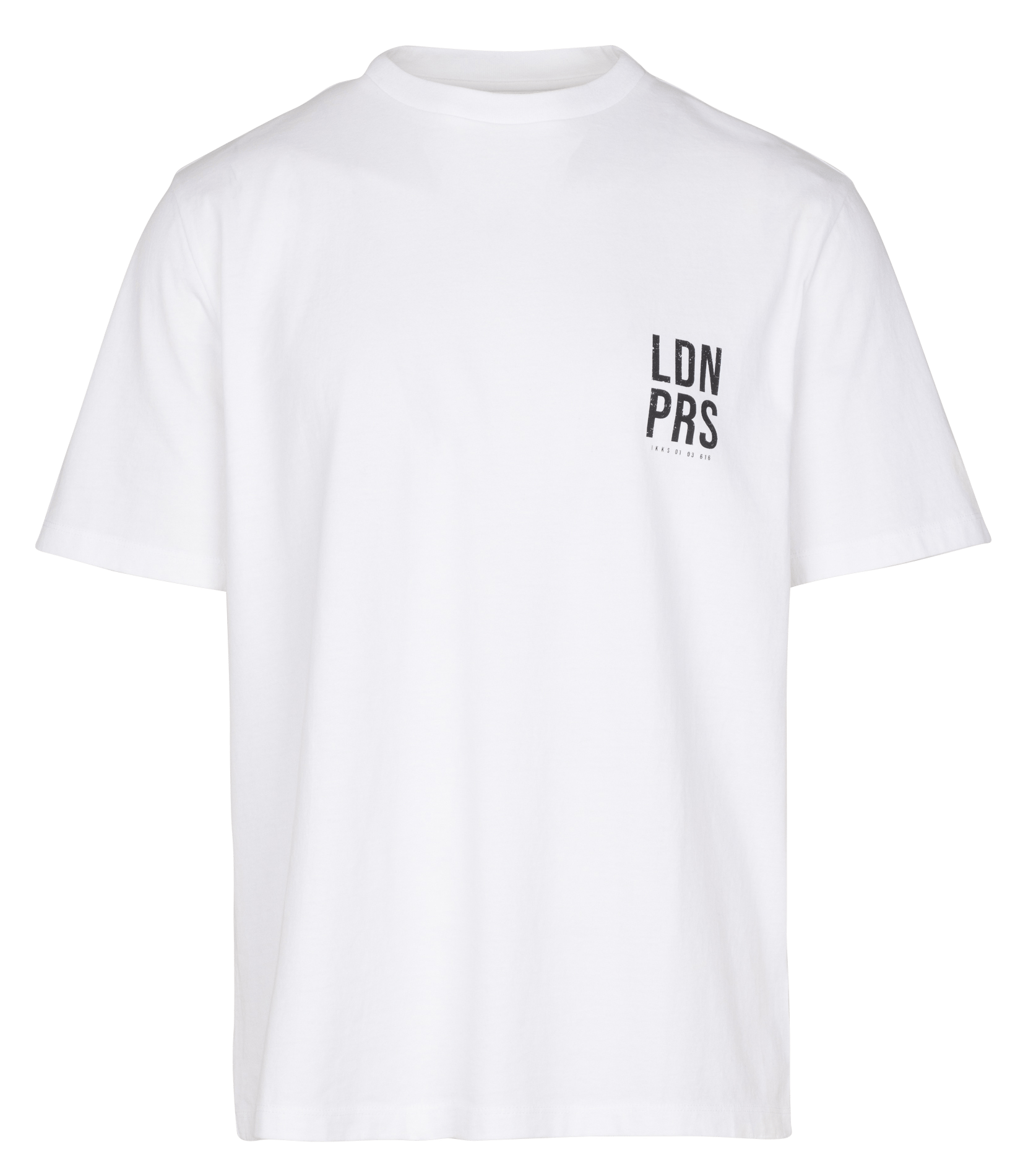 Tee-shirt droit maxi visuel dos IKKS Blanc