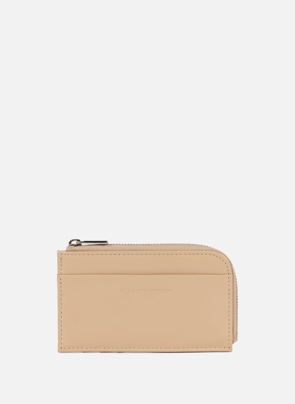 Porte-cartes - paris pm Beige by LANCASTER LANCASTER Porte-cartes - paris pm Beige
