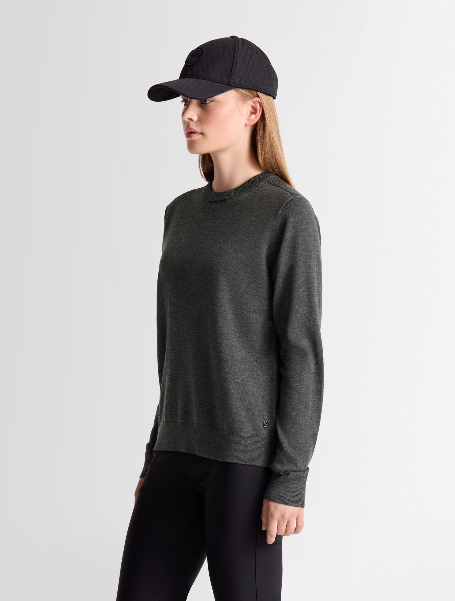 Pull ottali col rond coupe regular FUSALP Gris