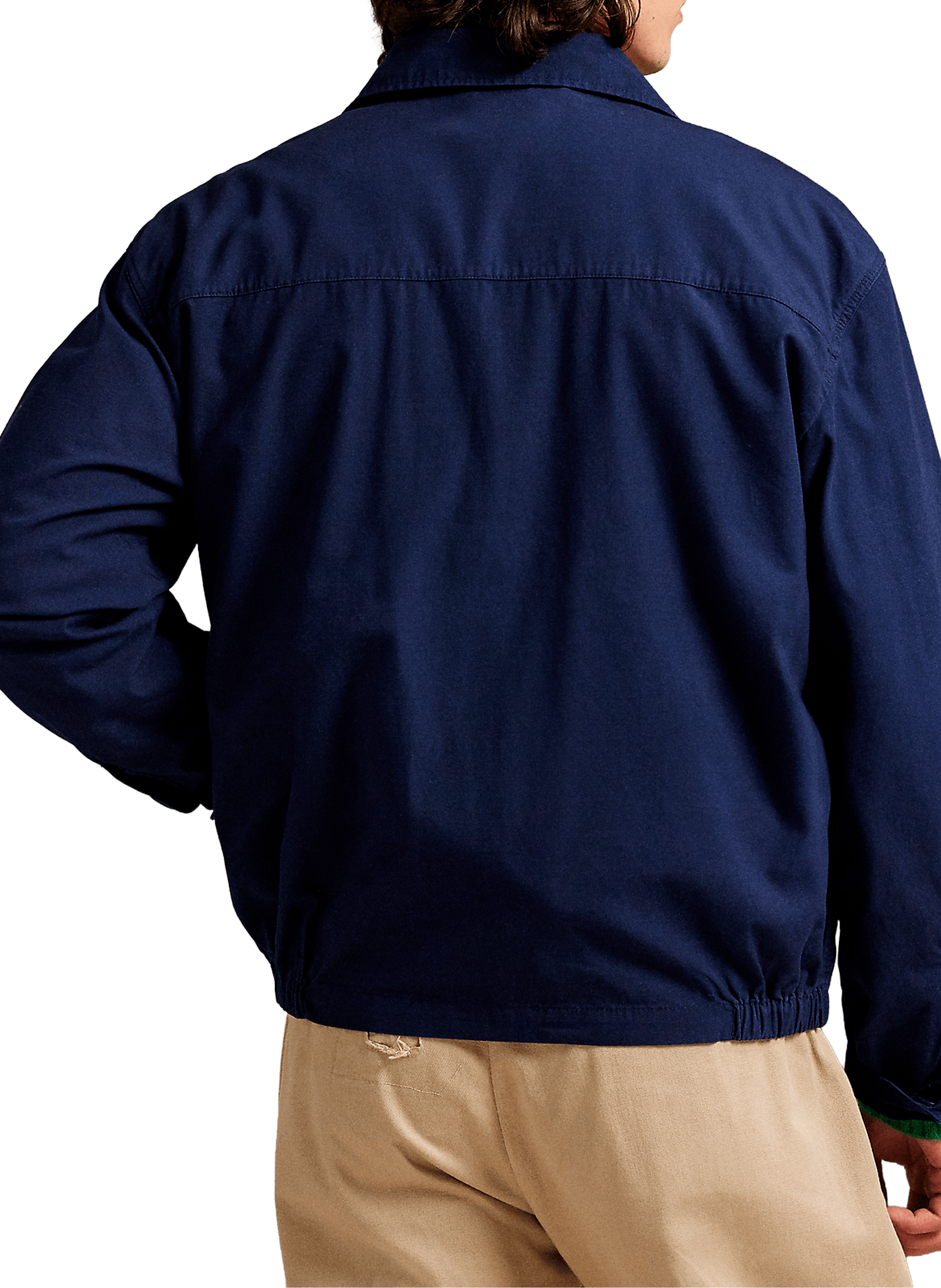 Jacket with classic cotton collar POLO RALPH LAUREN Blue