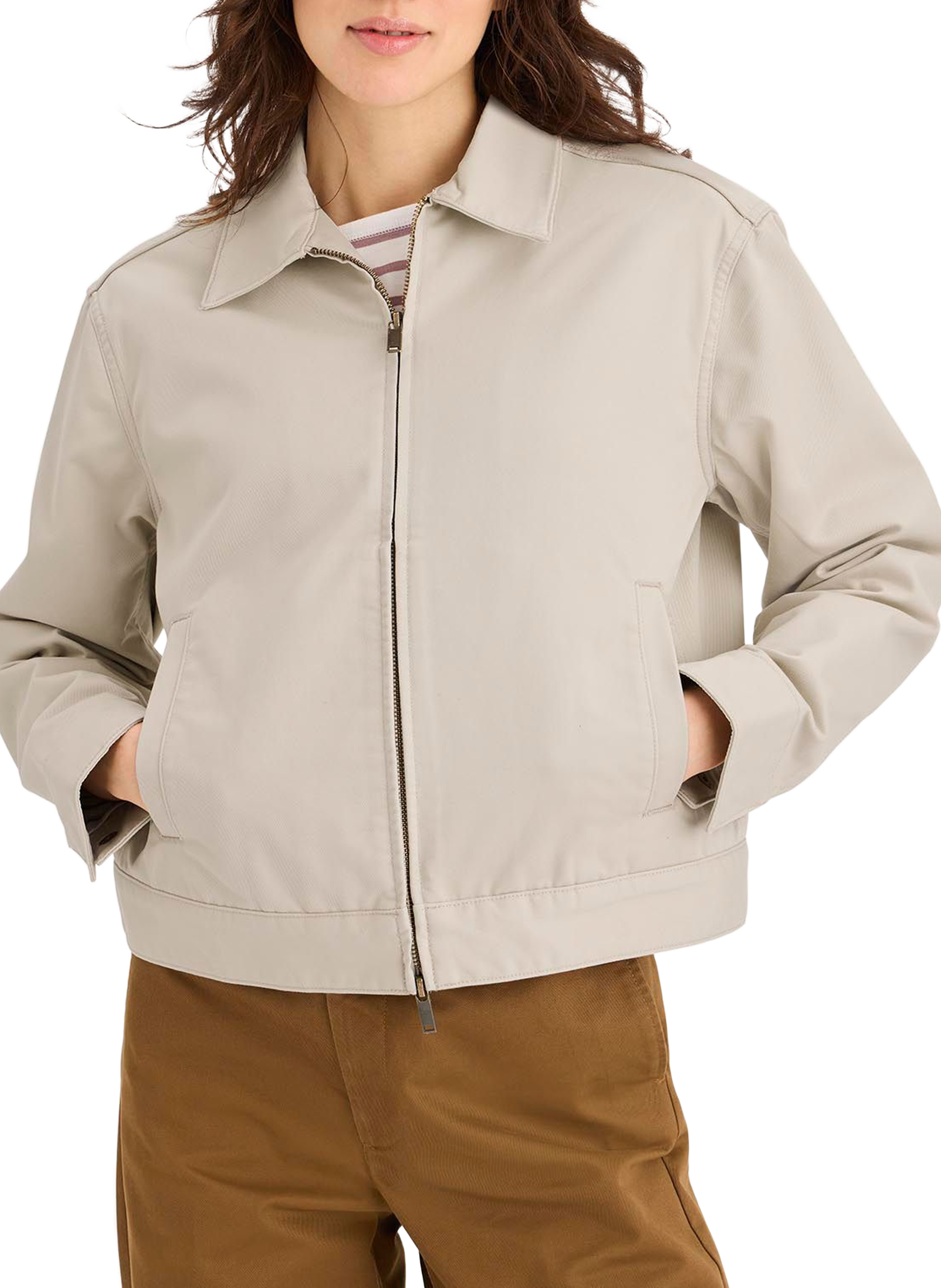 DOCKERS Blouson en coton  Beige