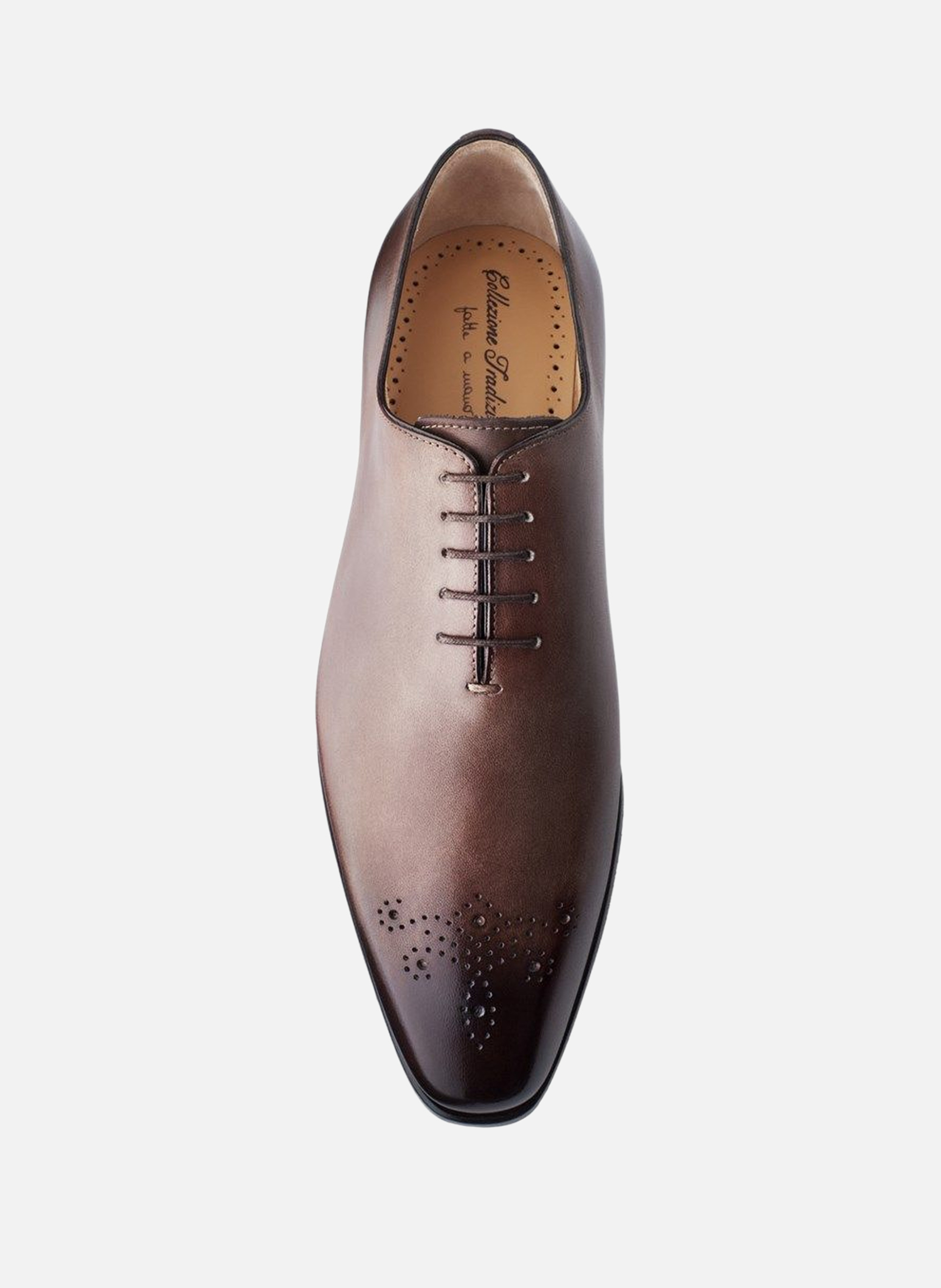 Richelieu cuir vasco FINSBURY Marron