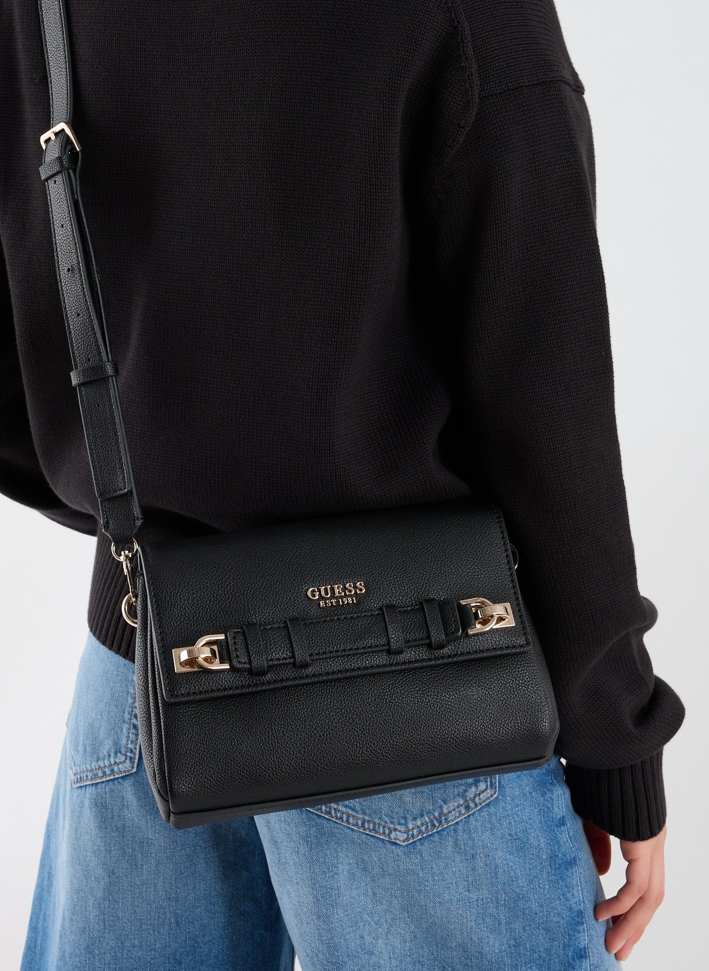 Sac à bandoulière GUESS Noir