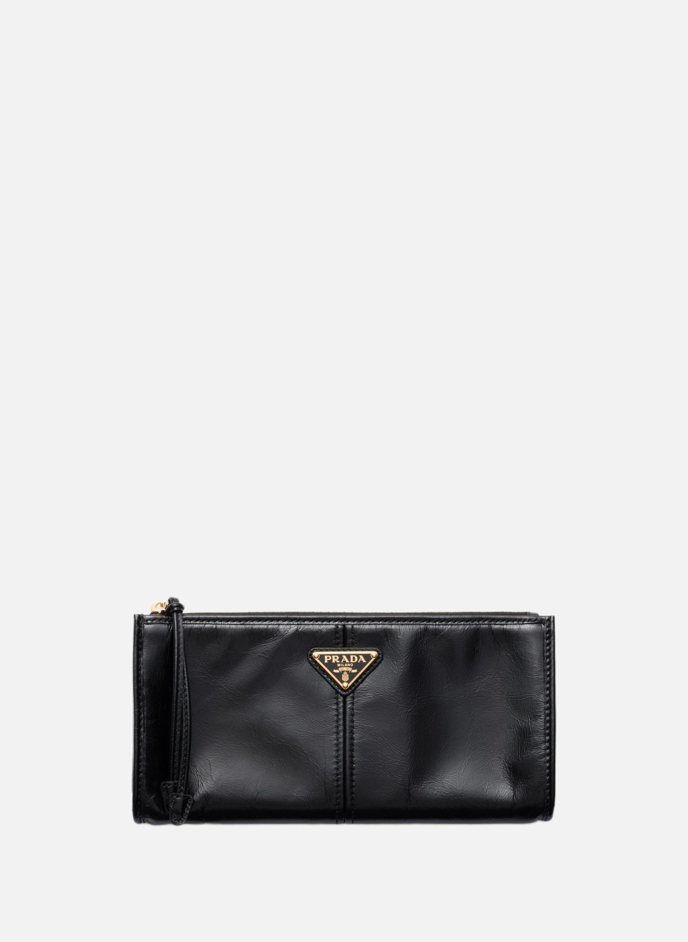 Pochette en cuir PRADA Noir