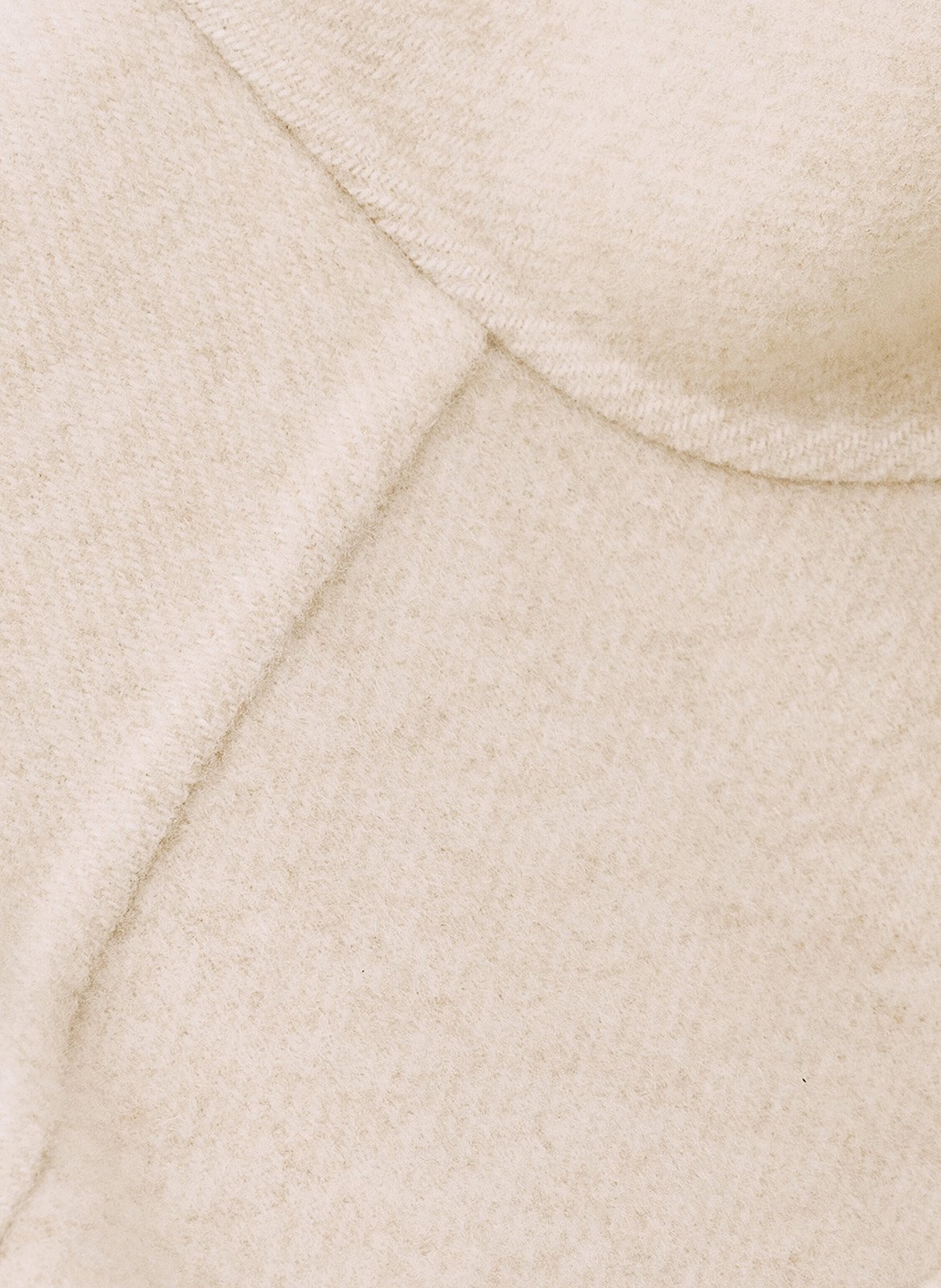 Manteau ample ceinturé en laine mélangée lerica BA&SH Beige