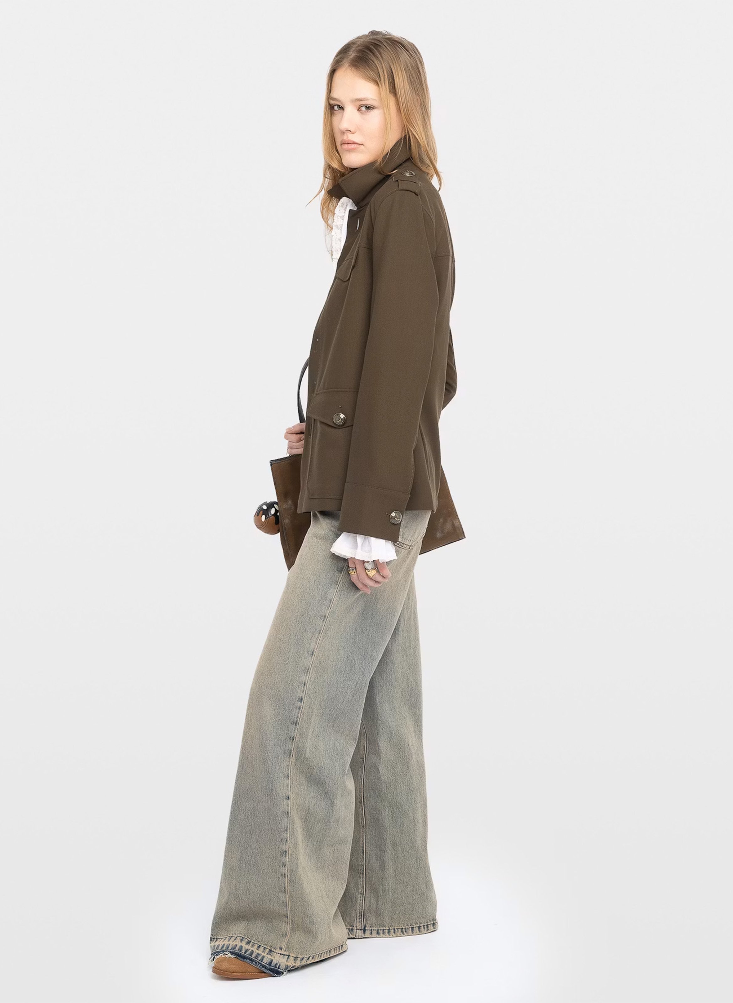 Veste tailleur col classique Veraman ZADIG&VOLTAIRE Vert