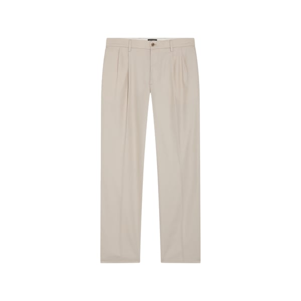Pantalon droit en coton et lin Pantalon droit en coton et lin