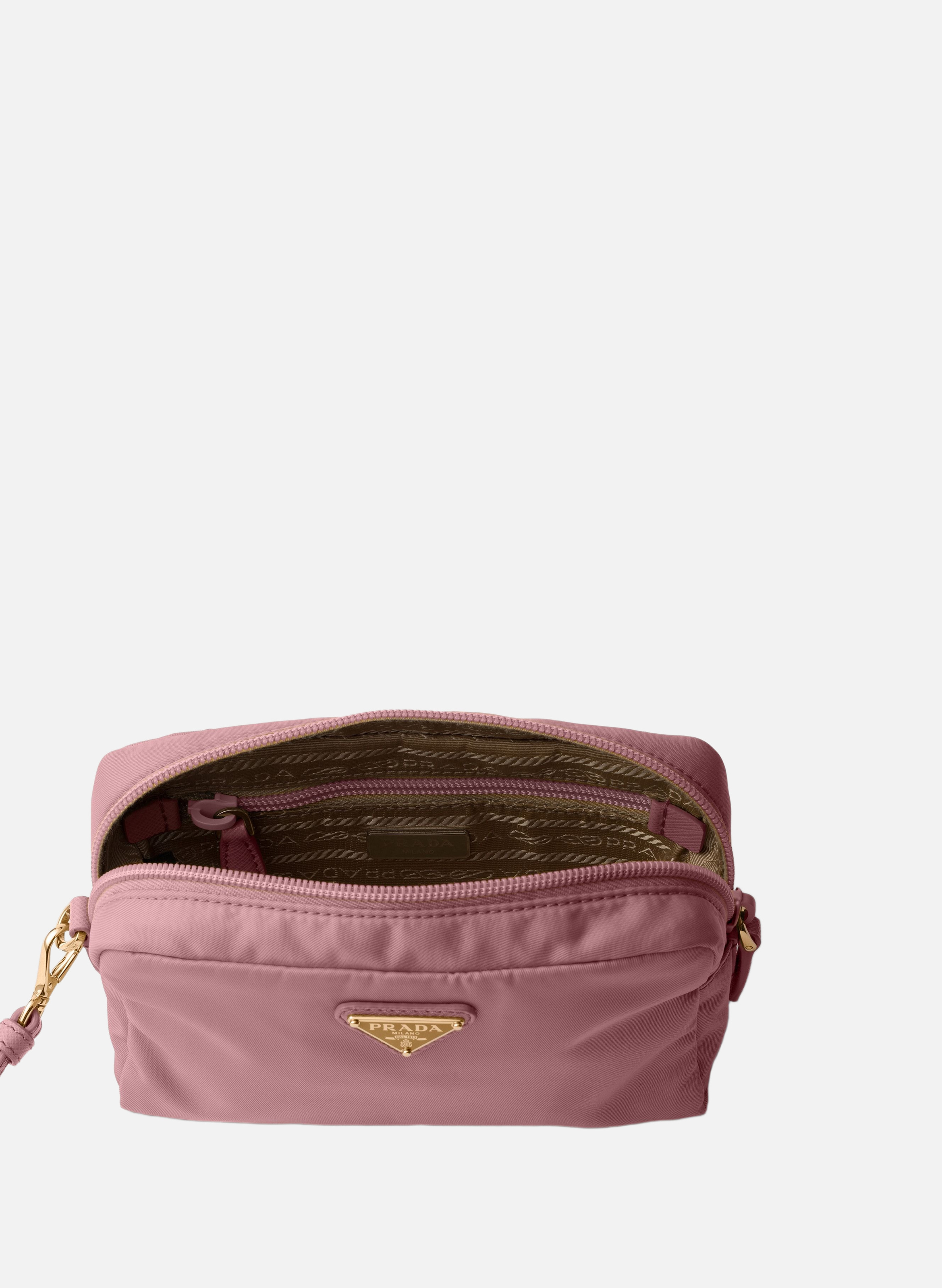 Petite pochette en re-nylon PRADA Rose