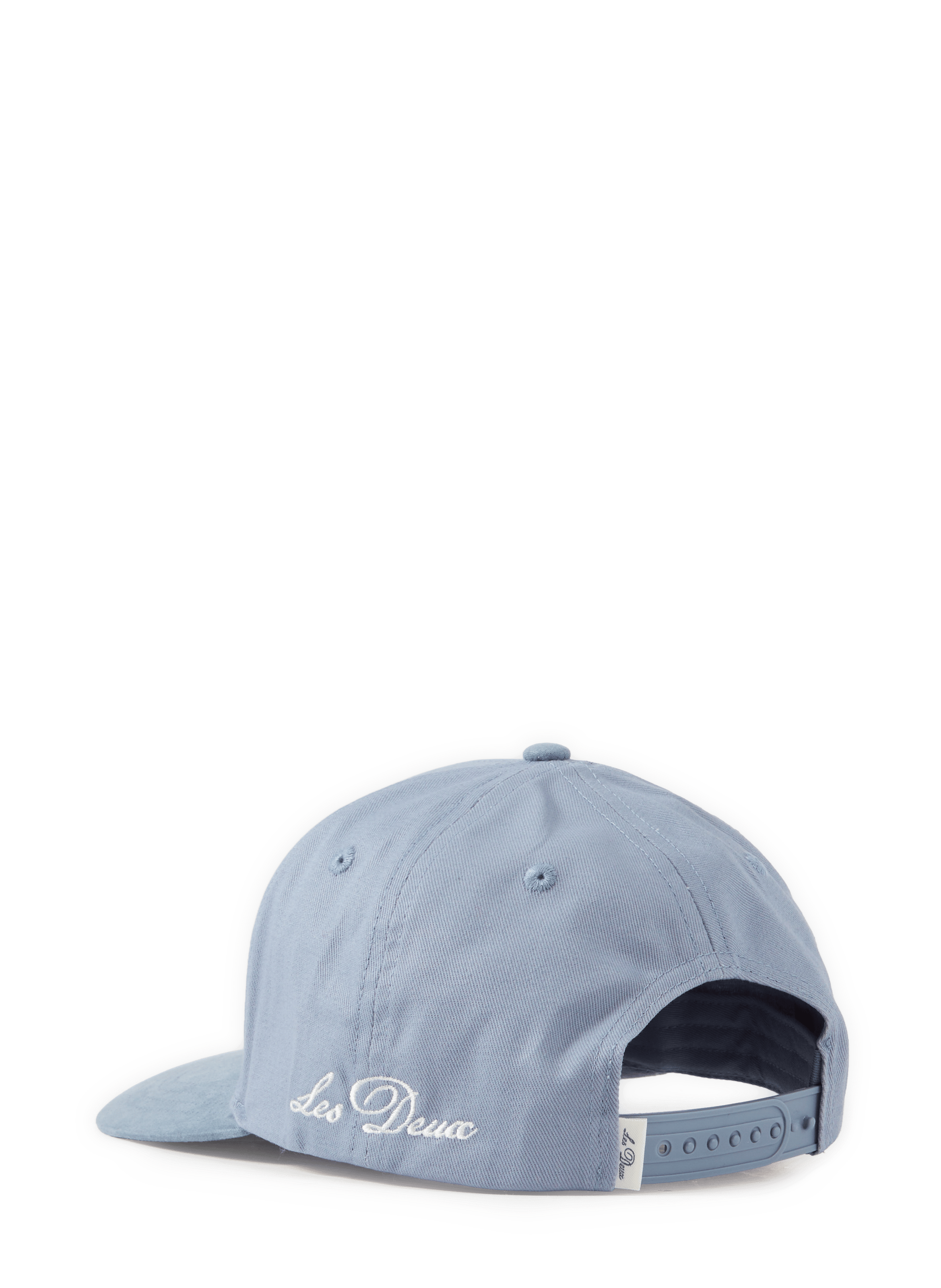 Embroidered cotton baseball cap LES DEUX Blue