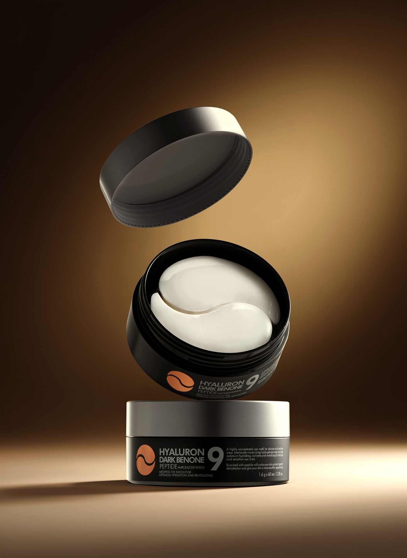 Hyaluron Donkere Benone Peptide Ampul Ooglapje MEDIPEEL No color
