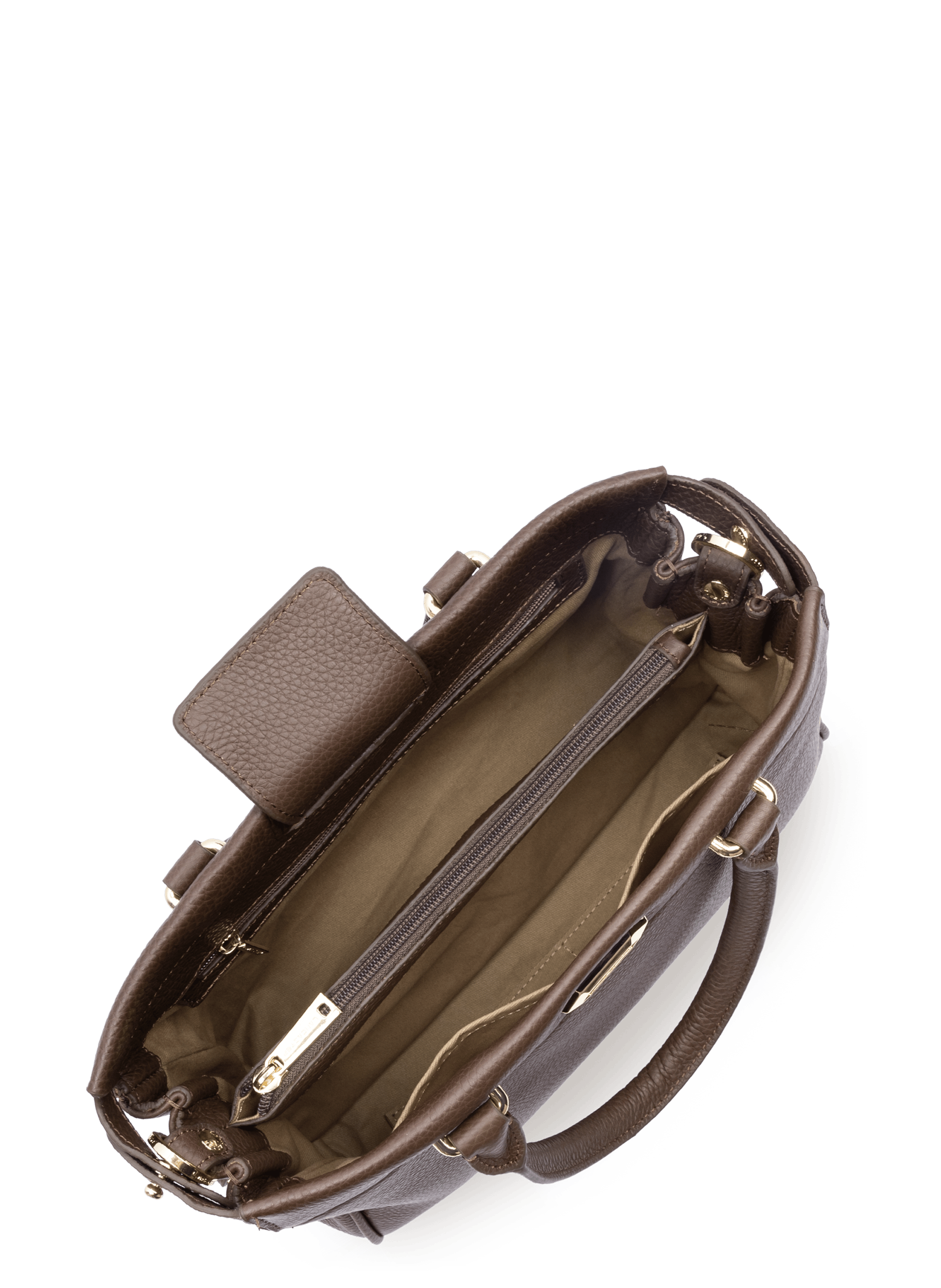 Sac cabas main - romy LANCASTER Marron