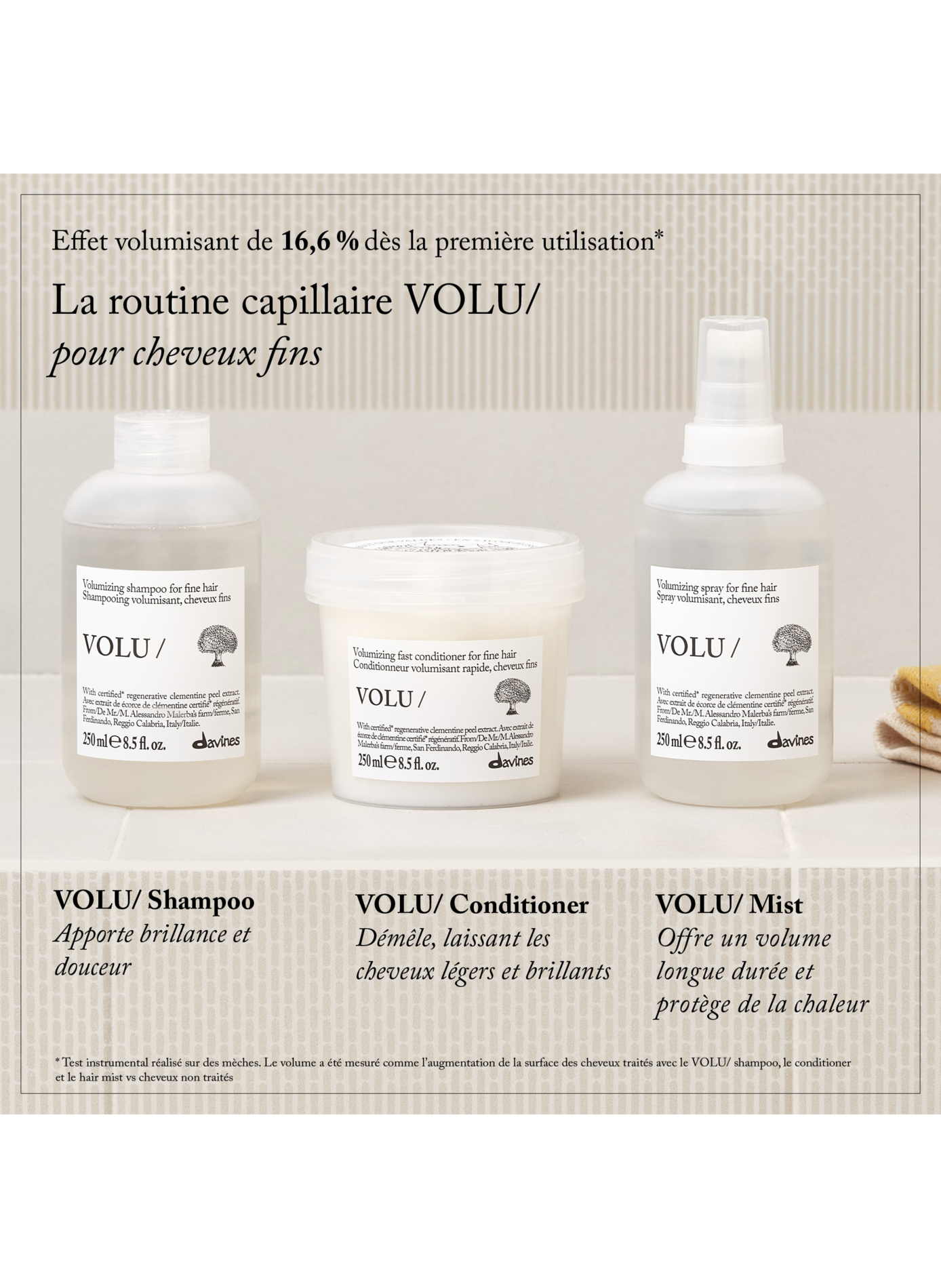 Volu Hair Mist DAVINES No color