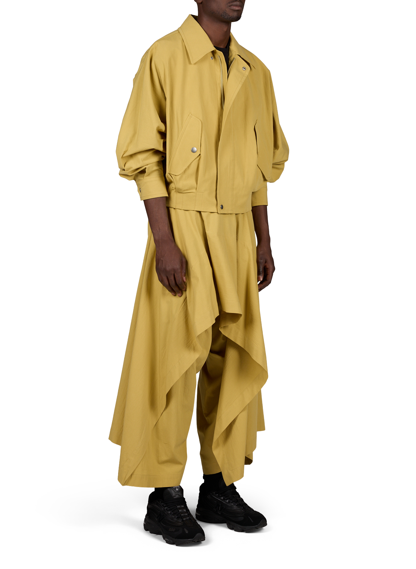 Cotton Reversible Jacket ISSEY MIYAKE Beige