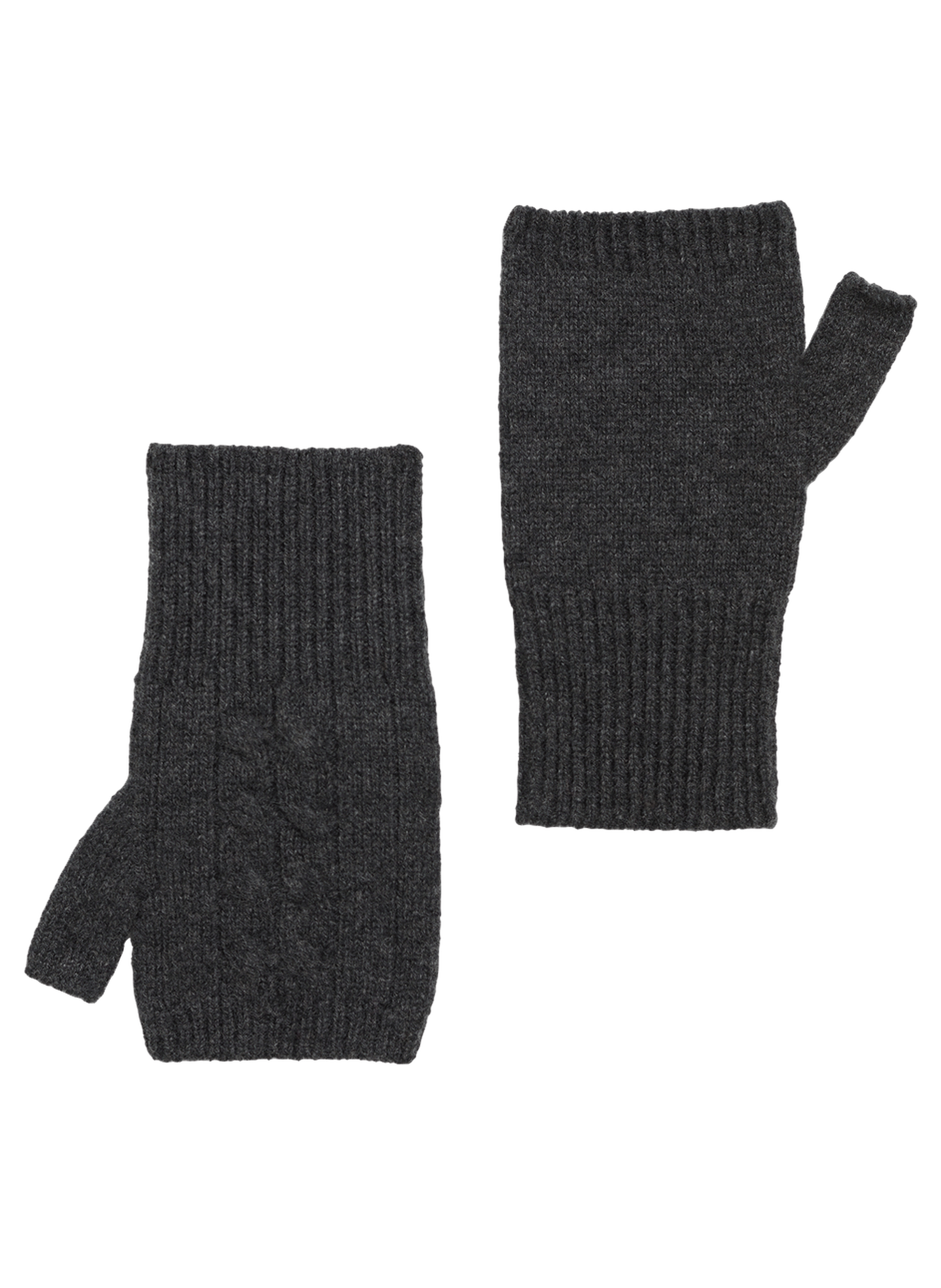 Mitaines en cachemire - gumi GERARD DAREL Gris
