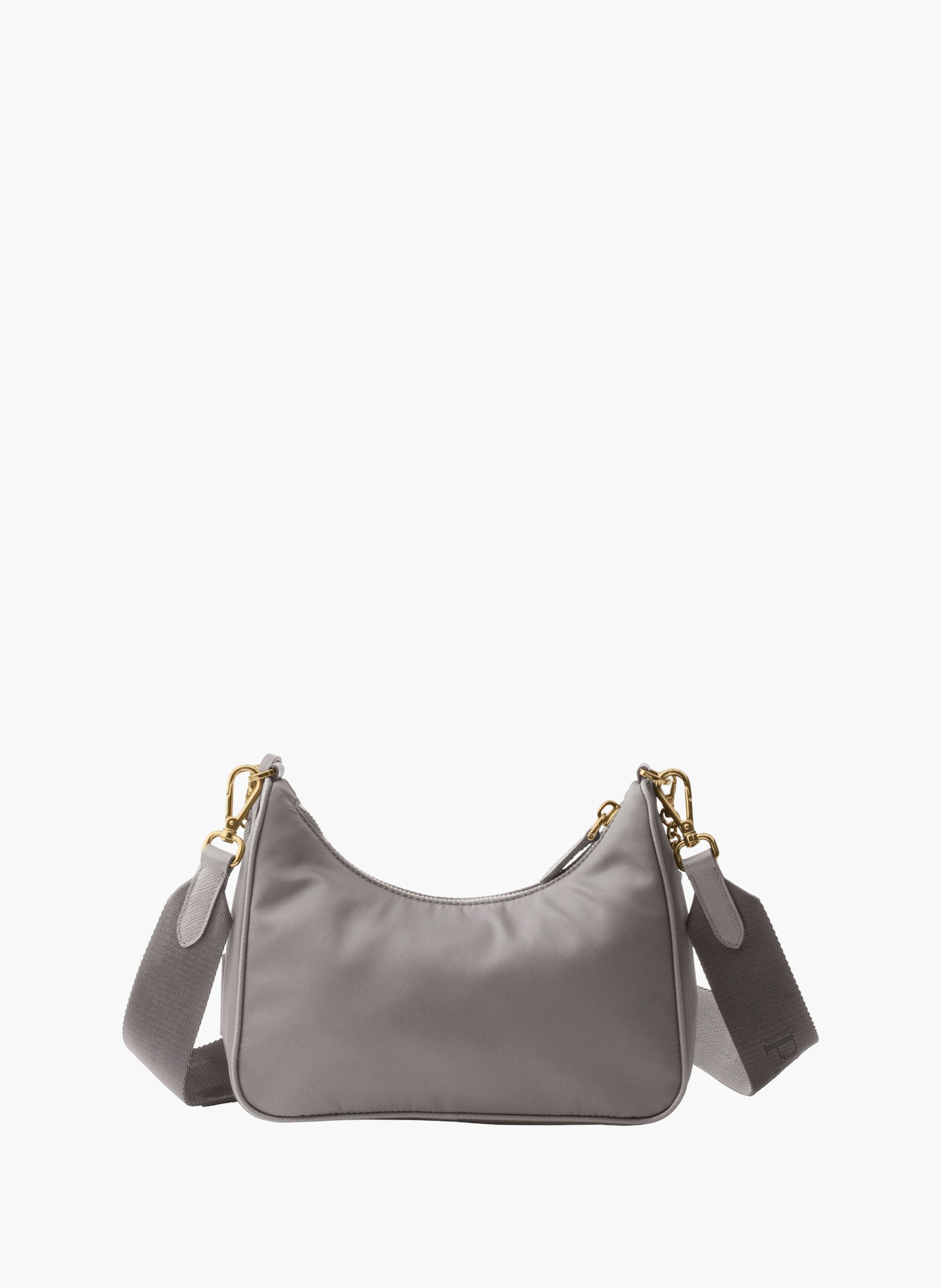 Sac prada re-edition 2005 en re-nylon PRADA Gris