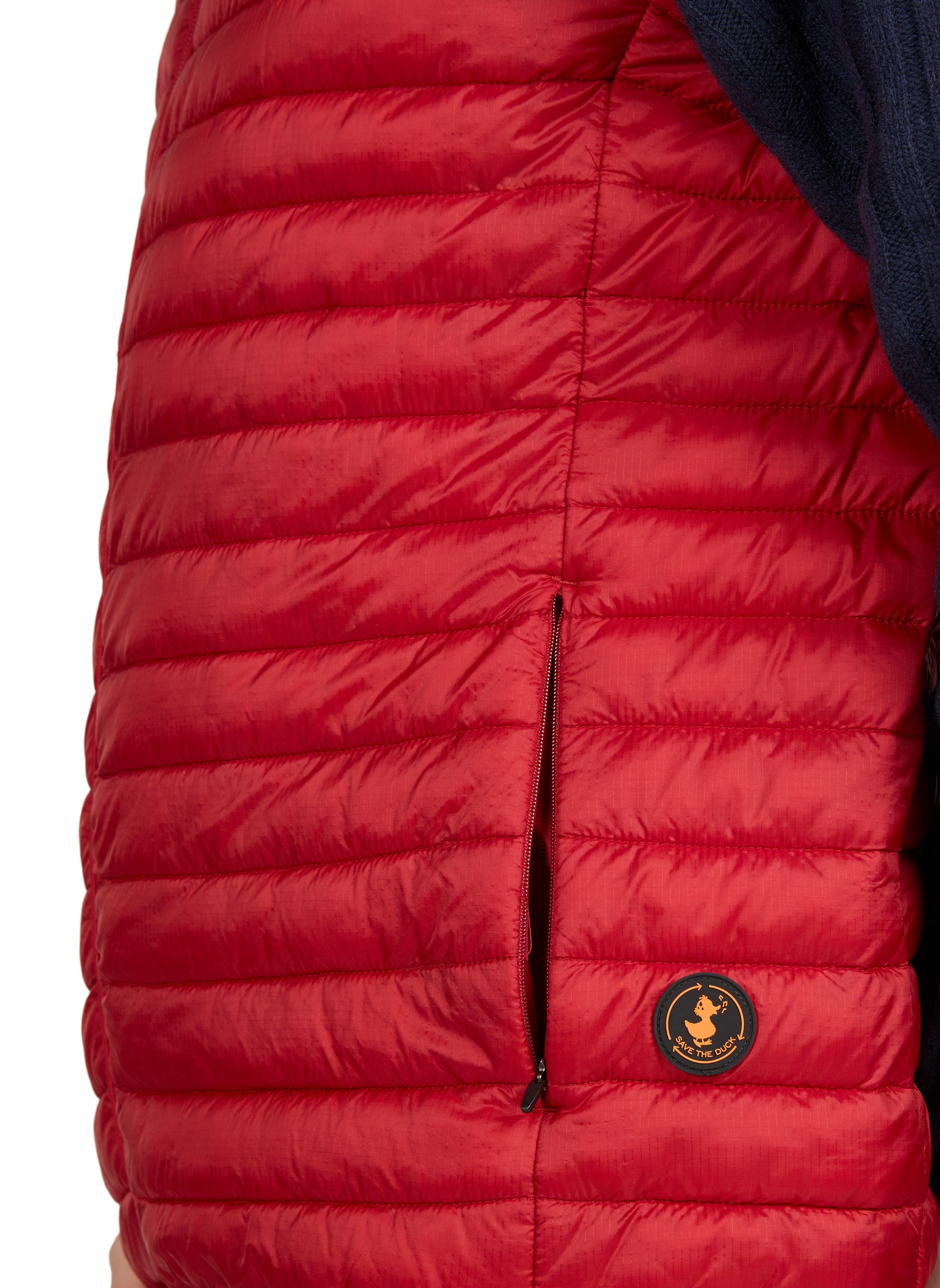 Vince straight puffer jacket with stand-up collar SAVE THE DUCK Red