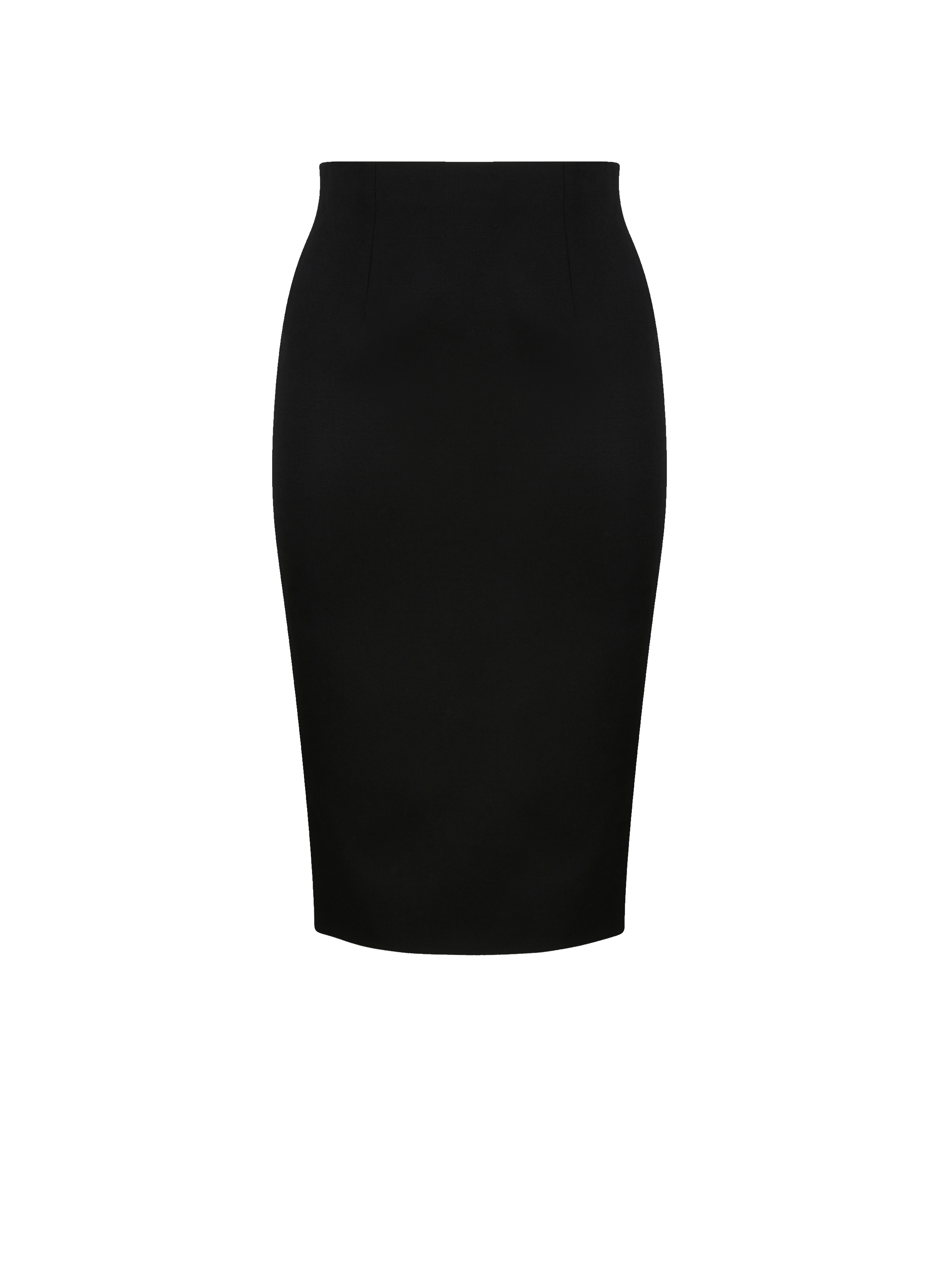 Jupe crayon en laine