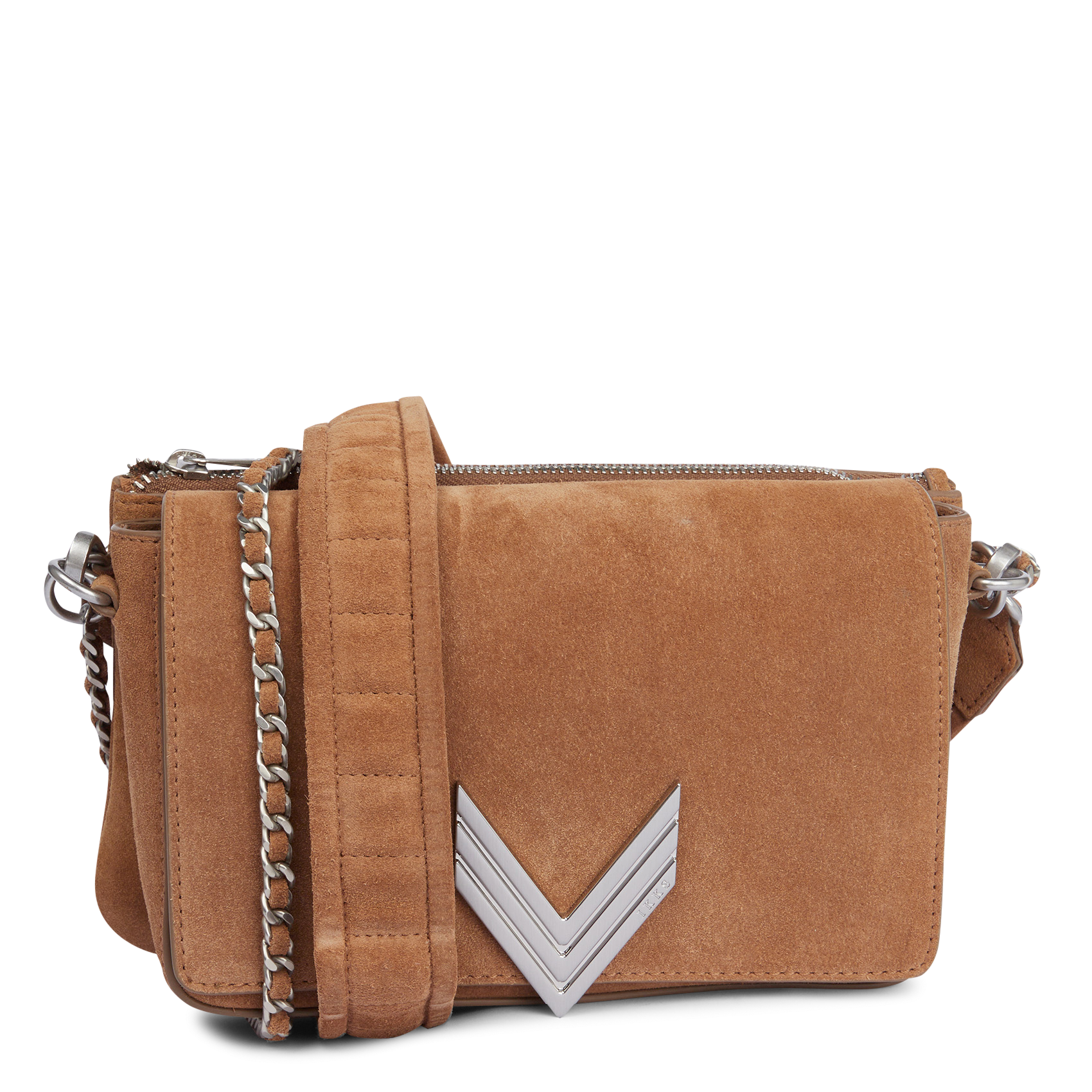 Sac bandoulière matelassé en cuir