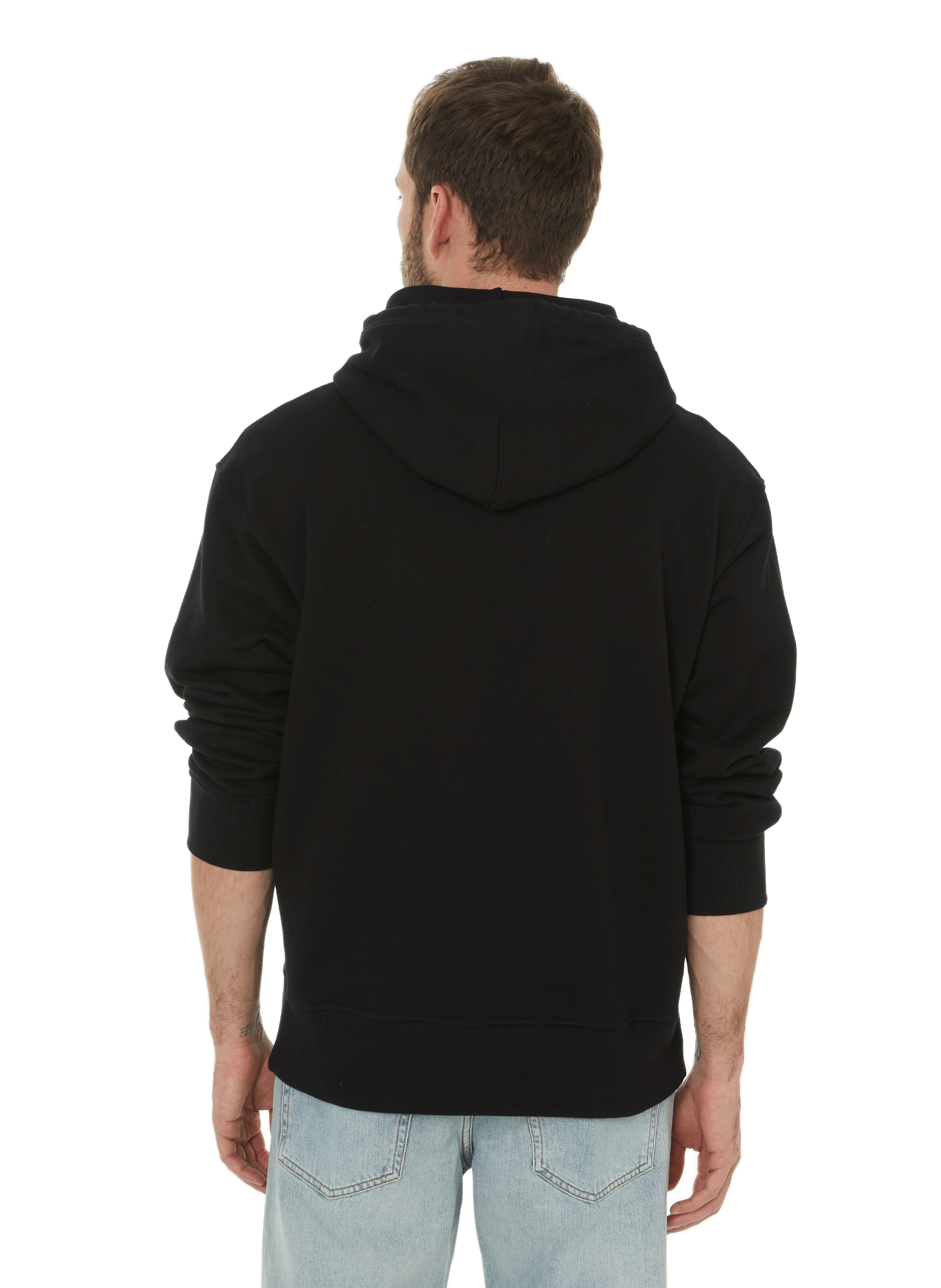 Hoodie en coton  DIESEL Noir