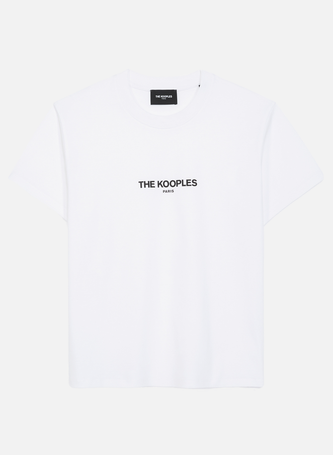 Tee-shirt col rond sérigraphié en coton THE KOOPLES