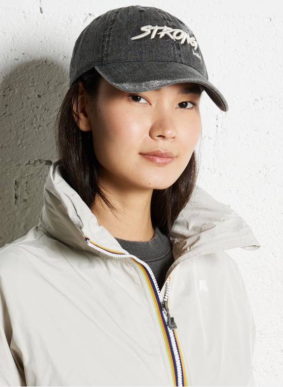 Casquette en jean hissa Gris by BA&SH BA&SH Casquette en jean hissa Gris