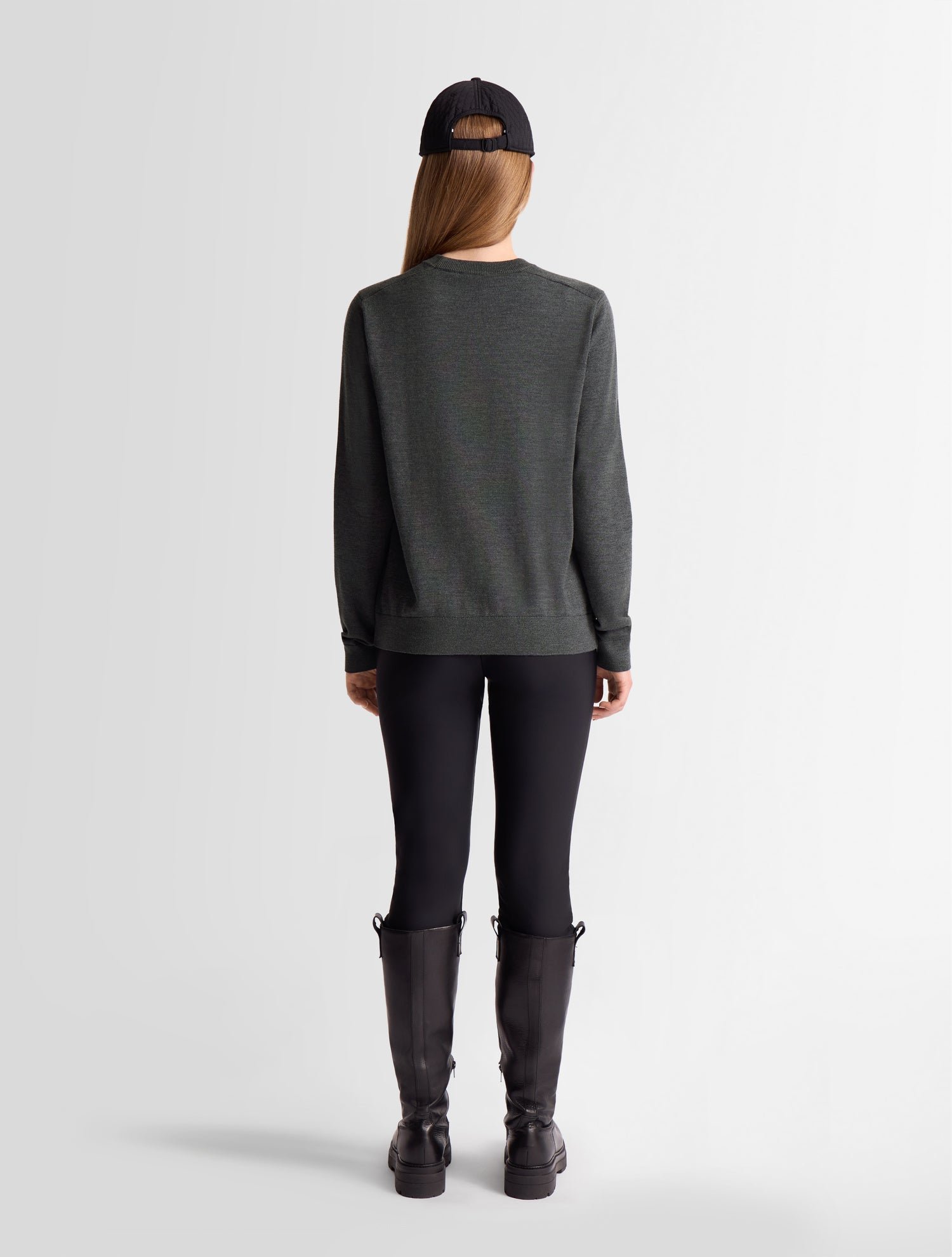 Pull ottali col rond coupe regular FUSALP Gris