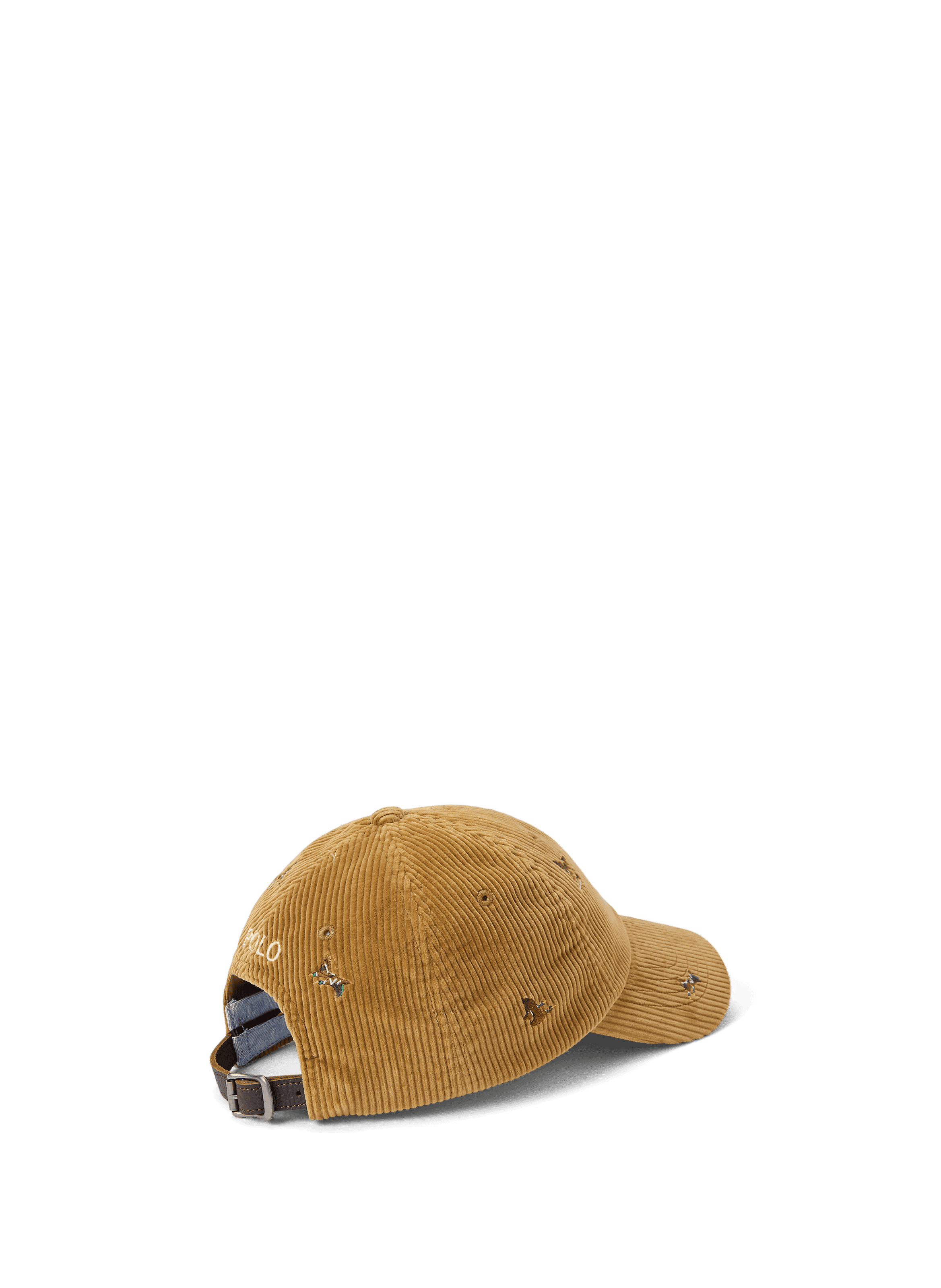 Casquette en velours côtelé POLO RALPH LAUREN Marron