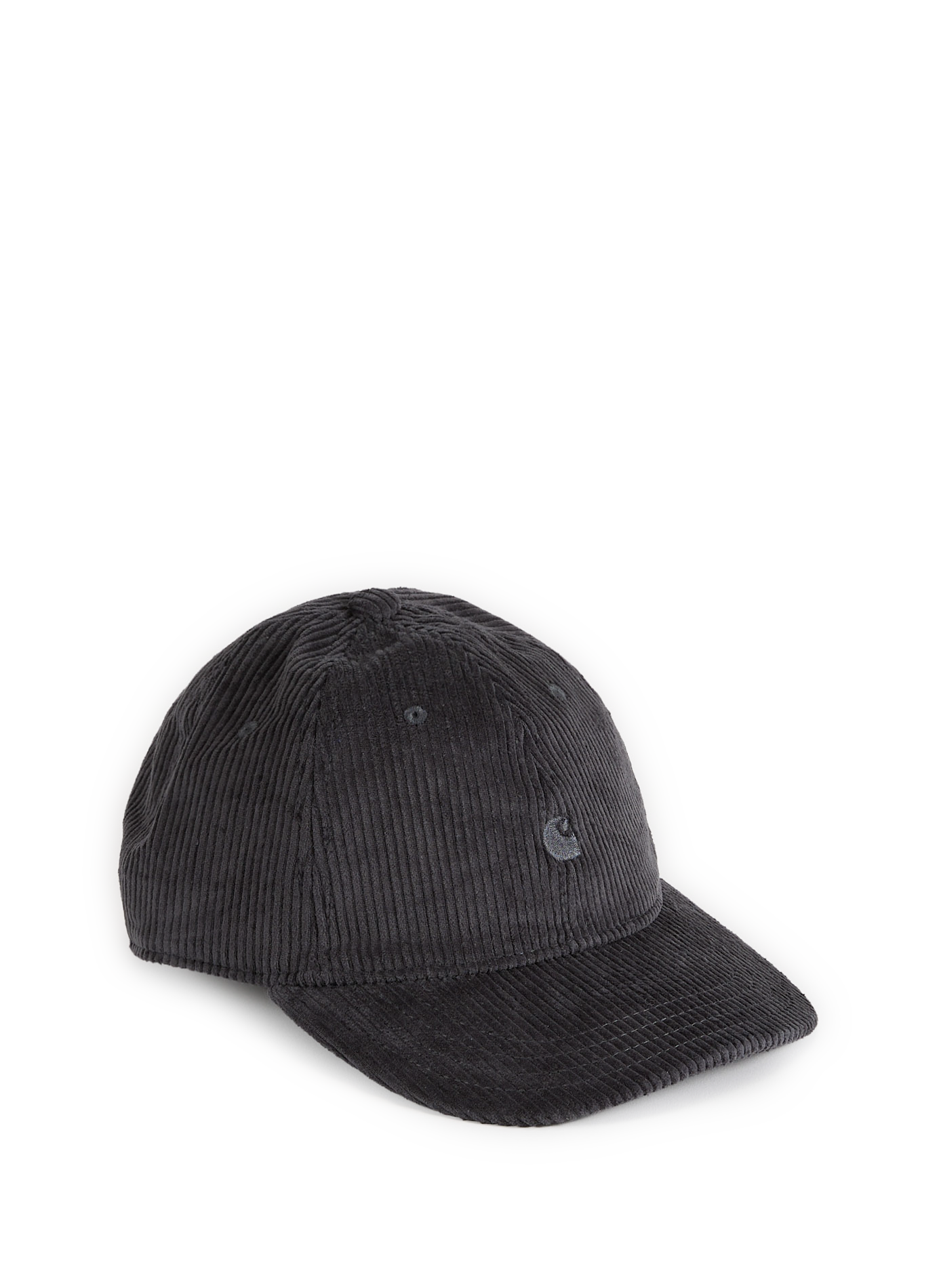 CARHARTT WIP Embroidered cotton Harlem cap Grey