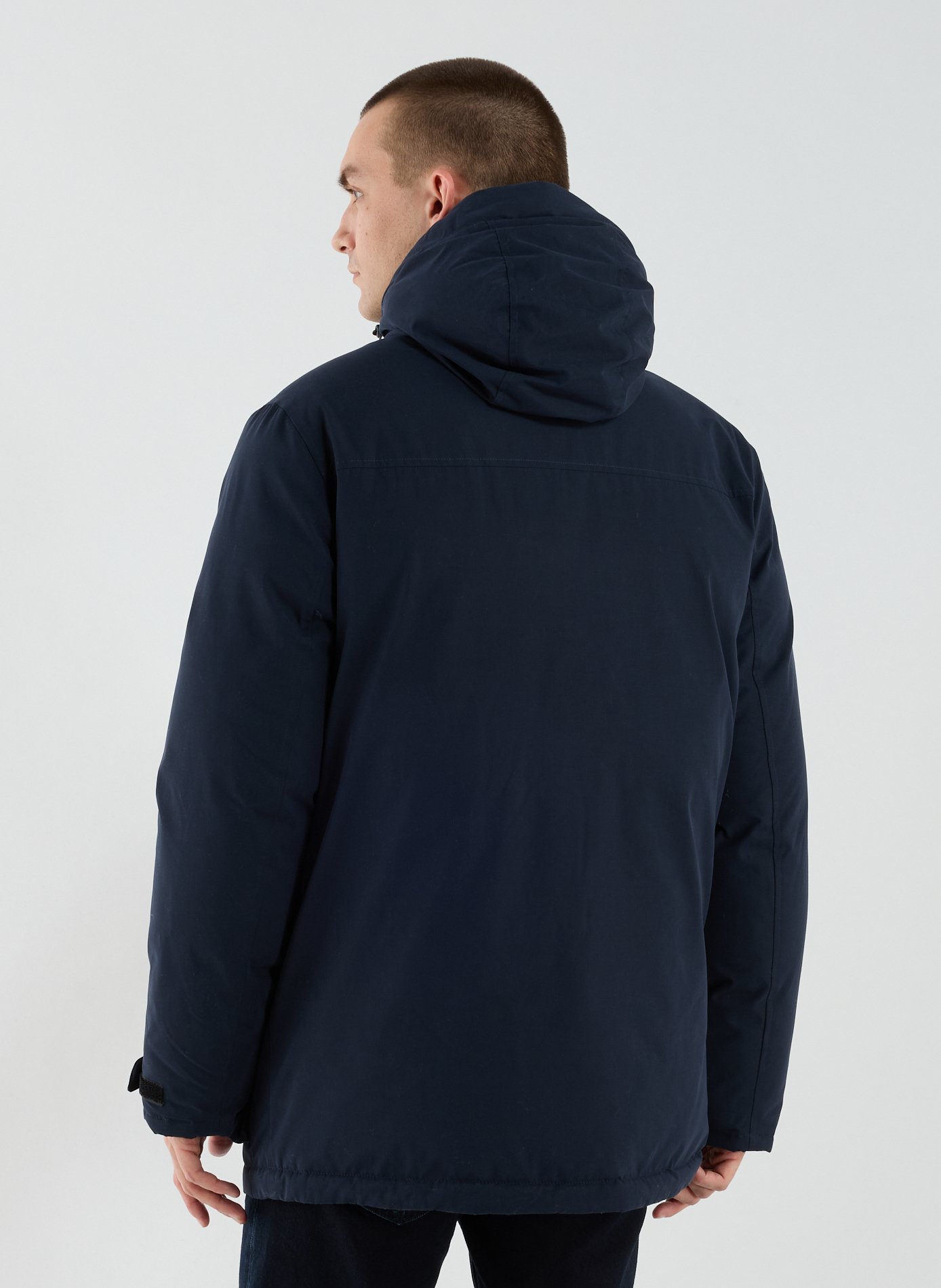 Hooded jacket LYLE & SCOTT Blue