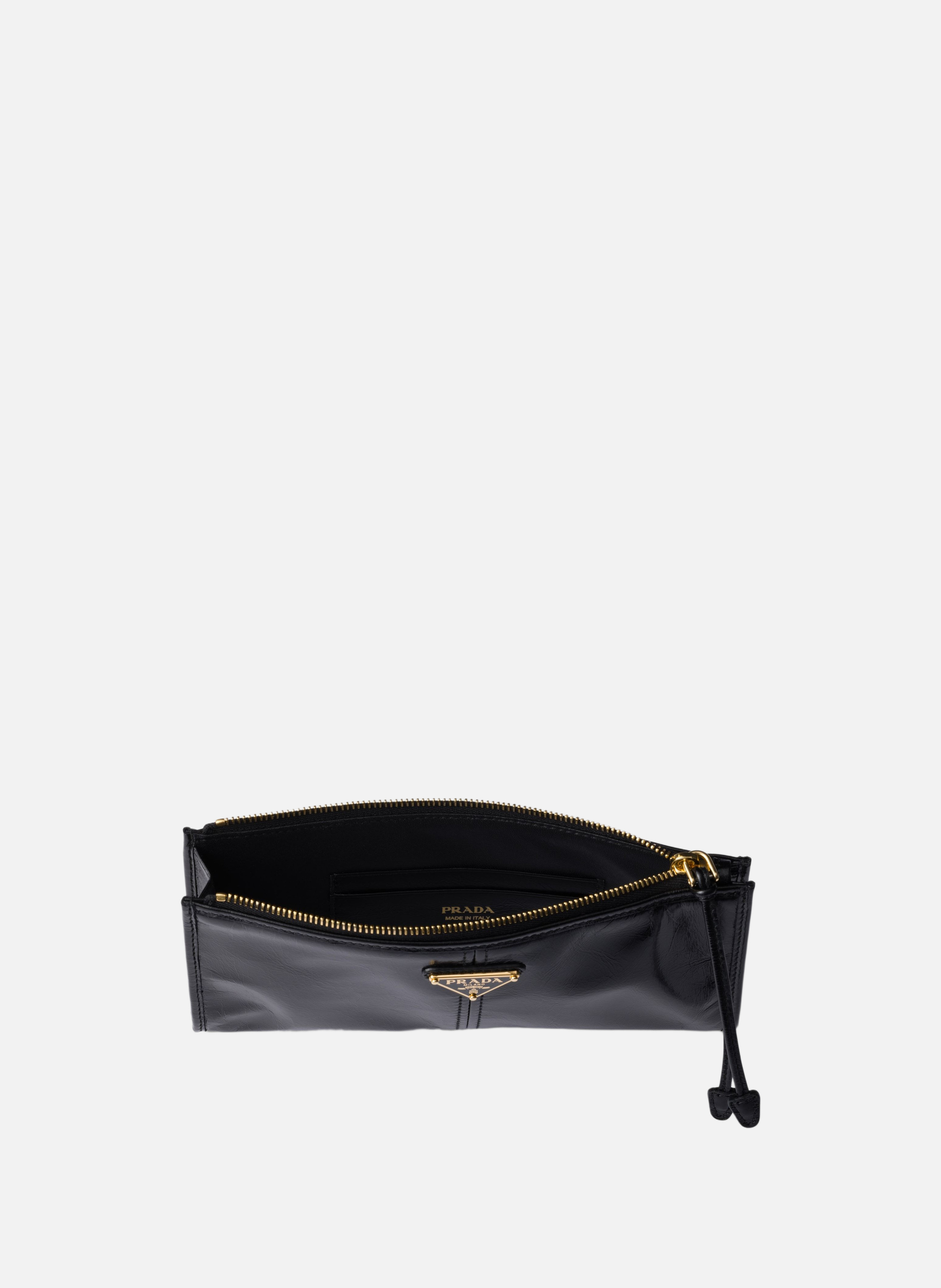 Pochette en cuir PRADA Noir
