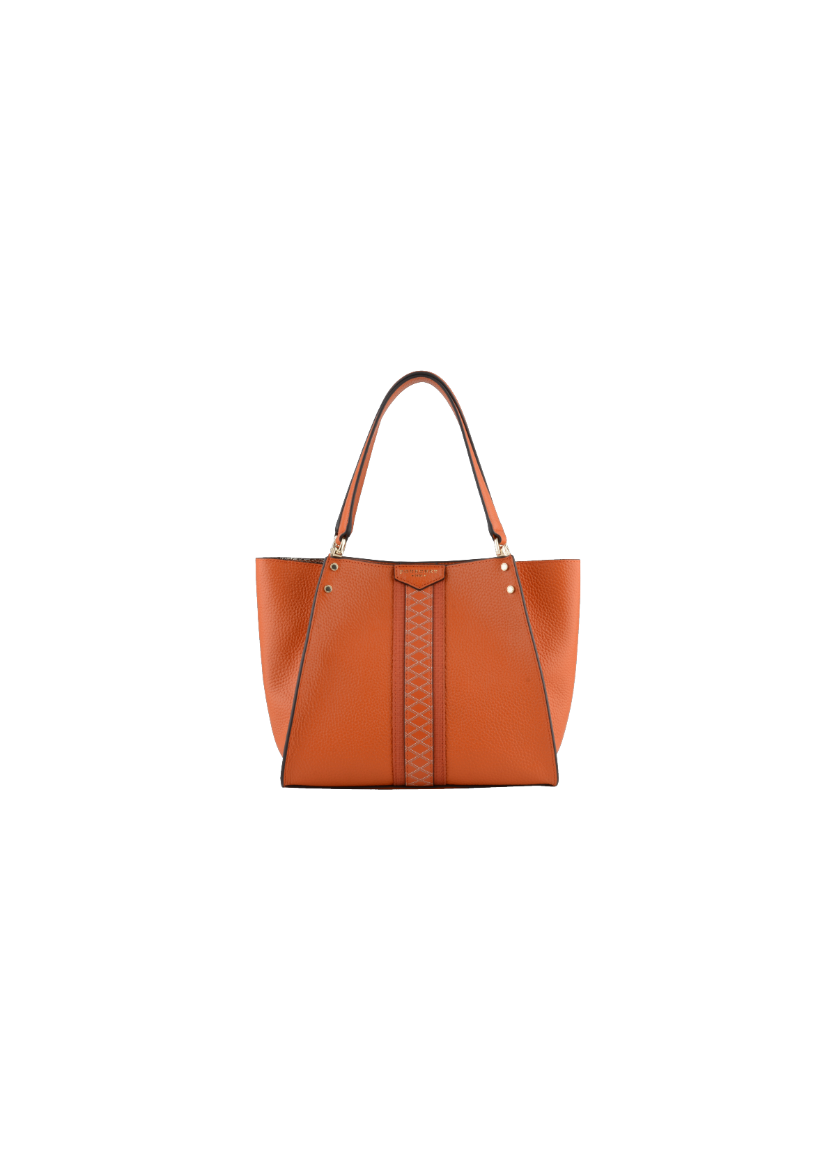 Hebdo Madison | Sac besace en cuir de vachette POURCHET Orange