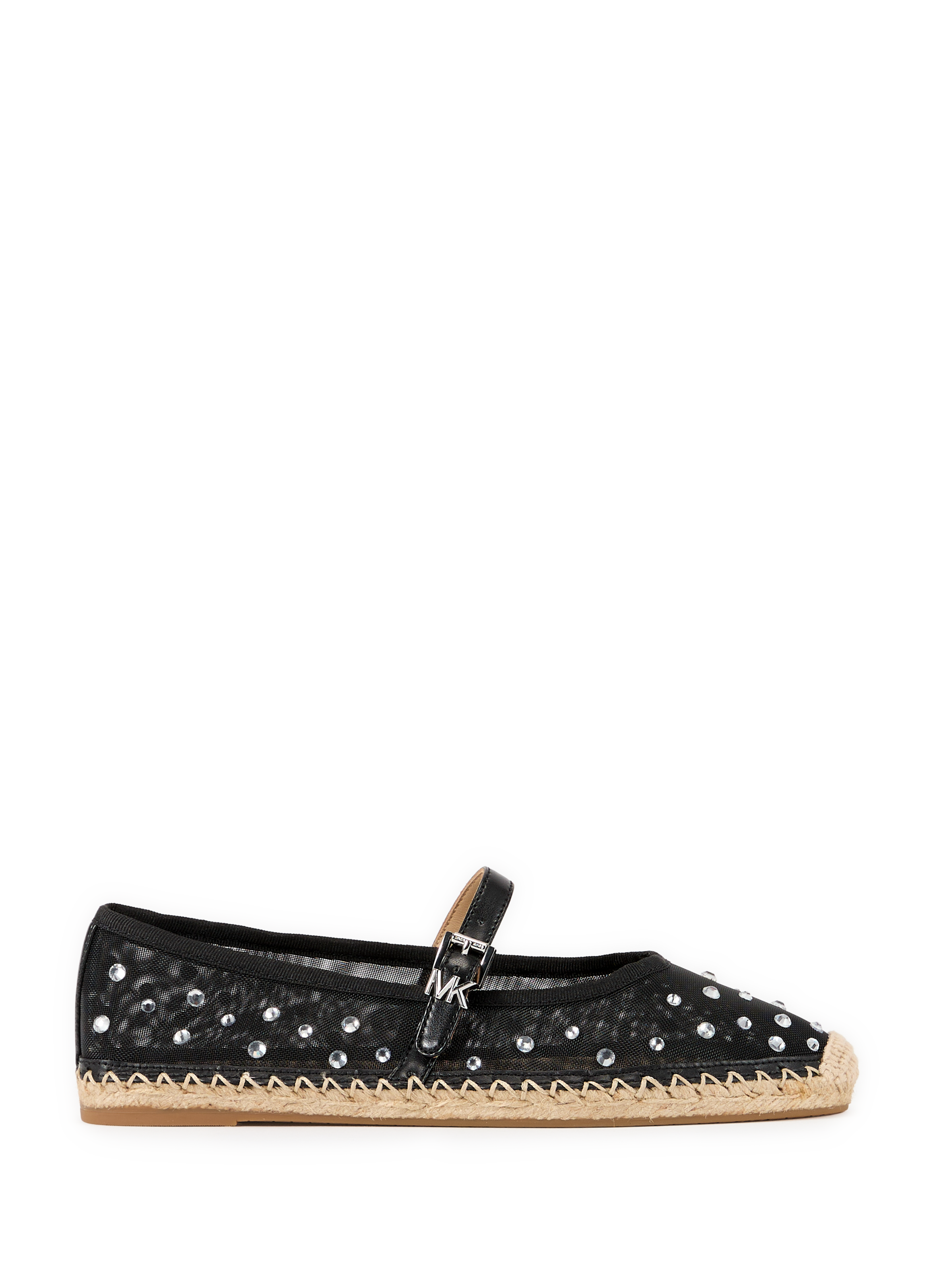 Ballet flats Lynn with rhinestone ankle strap MICHAEL KORS Black