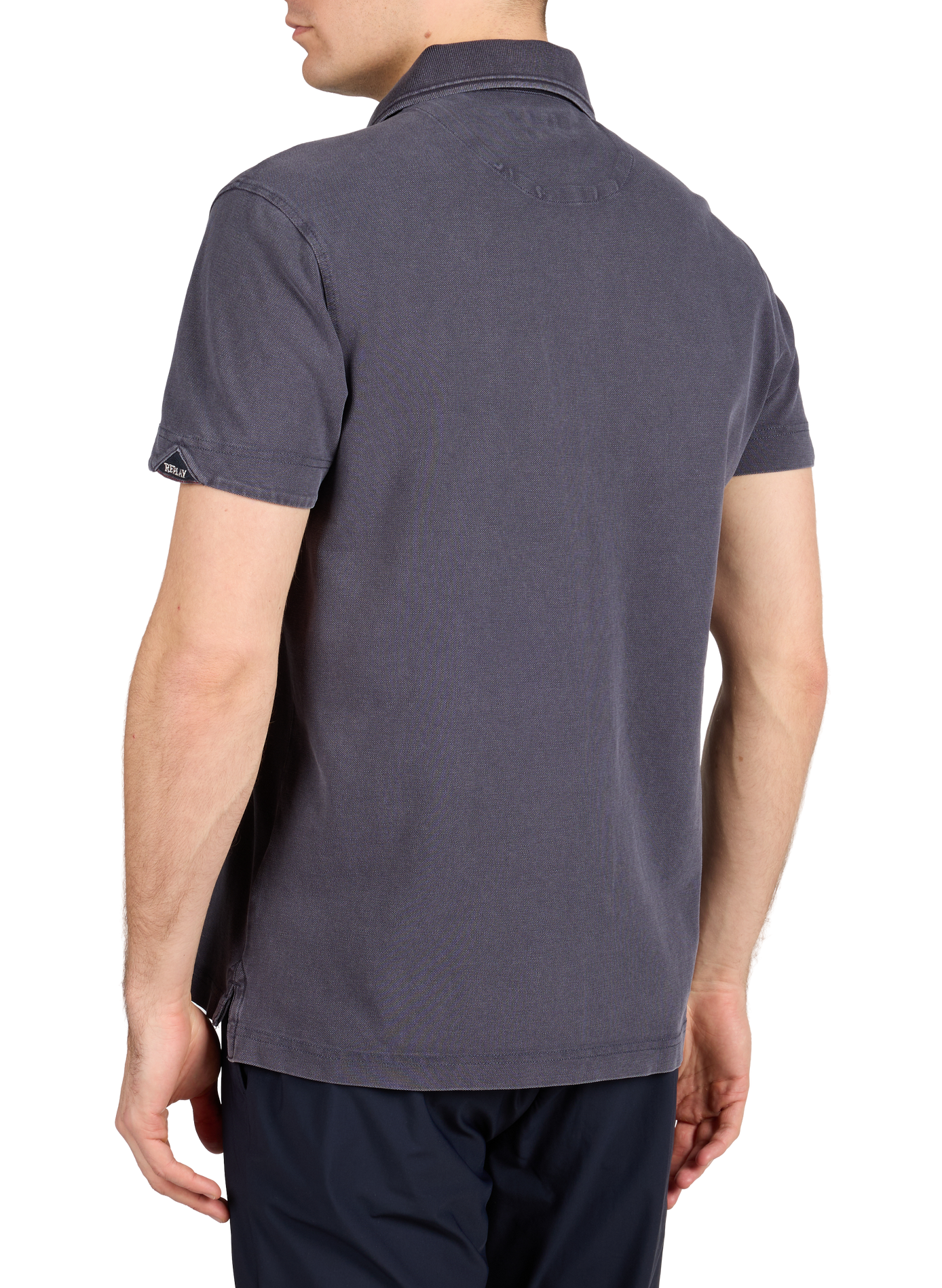 Polo manches courtes en coton  REPLAY Bleu