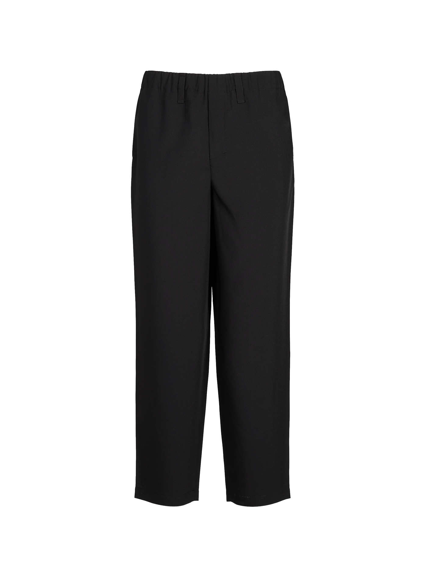 Wide-leg trousers in solid color ISSEY MIYAKE Black