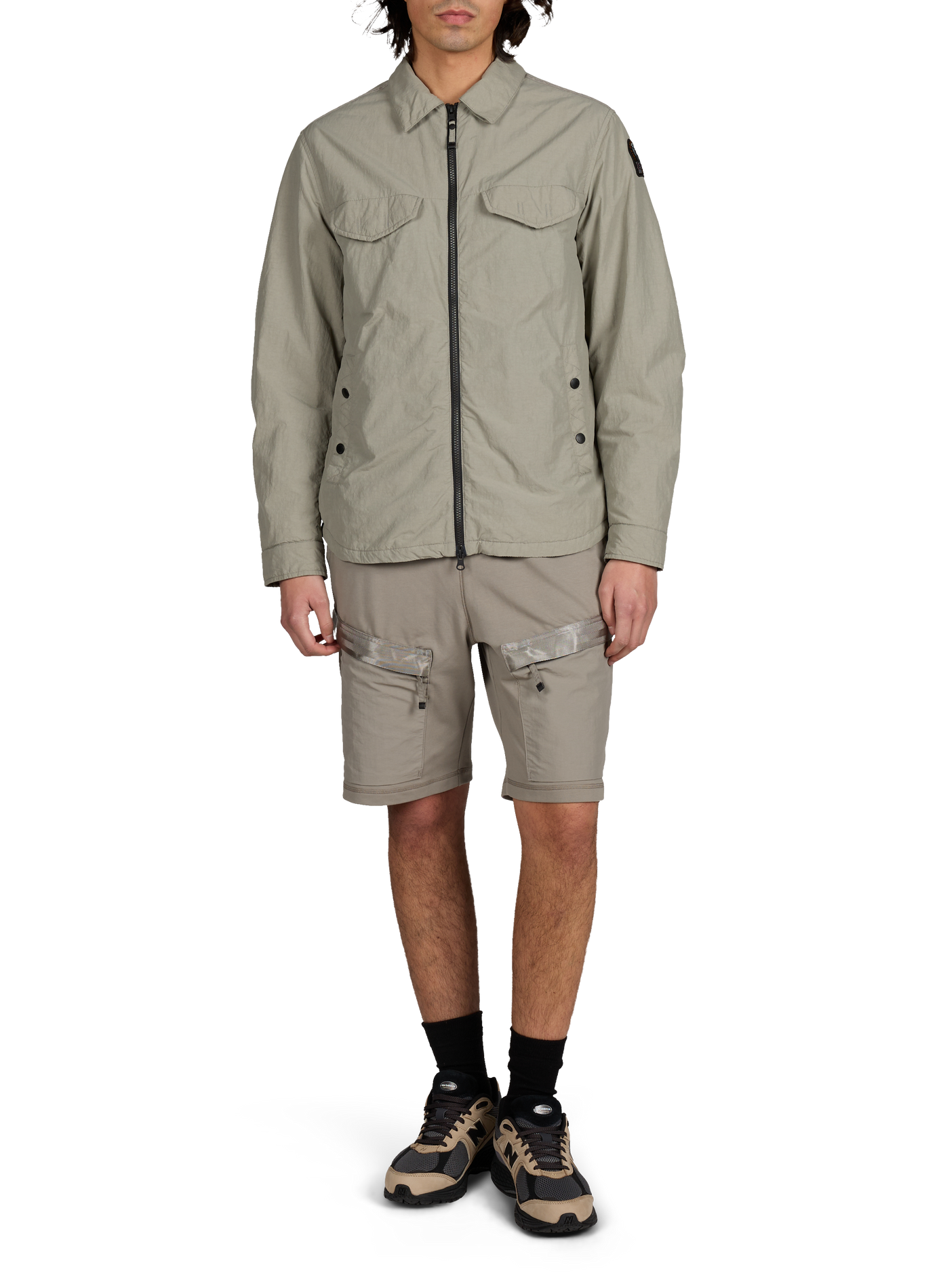 Cotton short Catterick PARAJUMPERS Grey