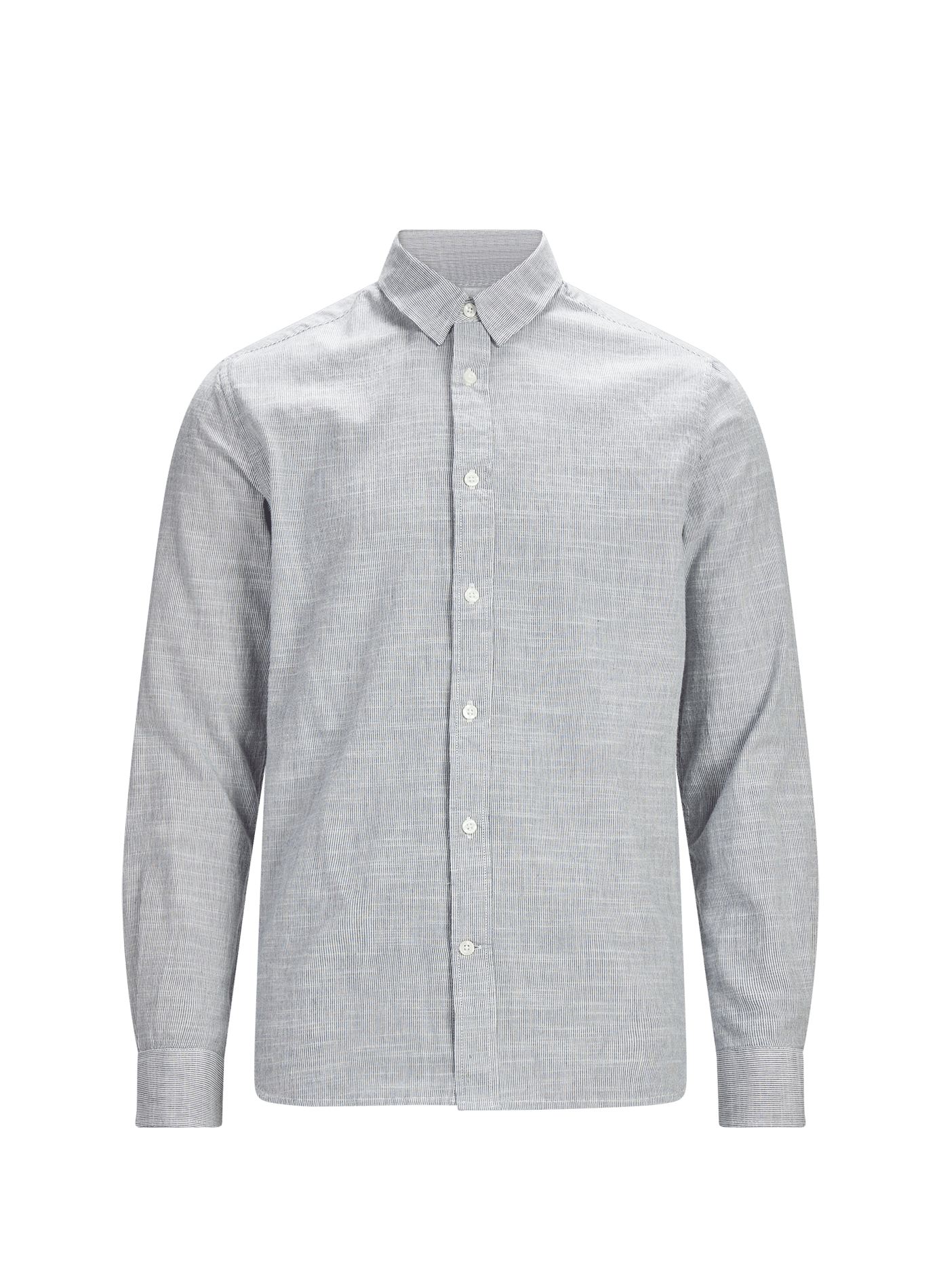 Linen shirt KNOWLEDGE COTTON Blue