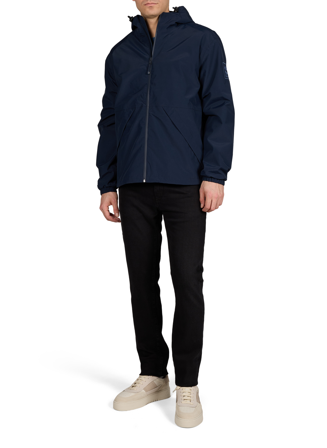 Hooded zip jacket TIMBERLAND Blue