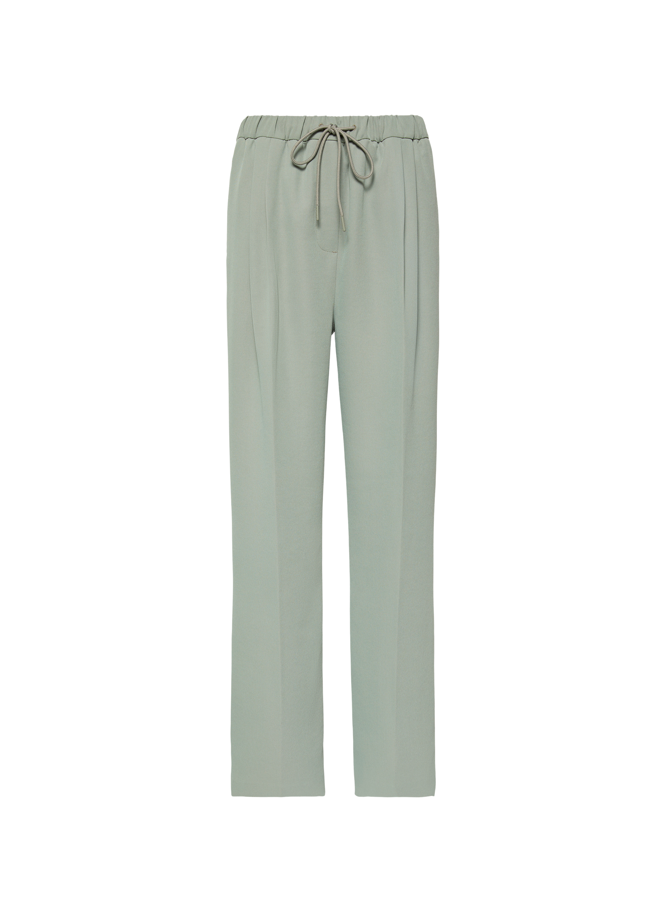 Pantalon en sergé avec cordon de serrage CALVIN KLEIN Gris