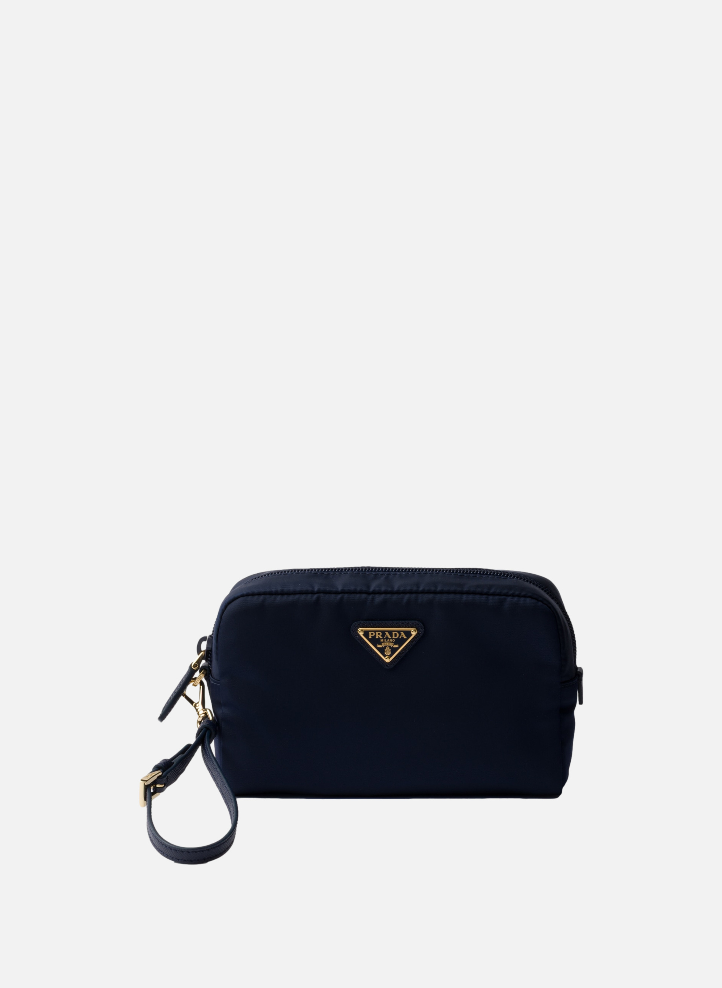 Petite pochette en re-nylon PRADA Bleu