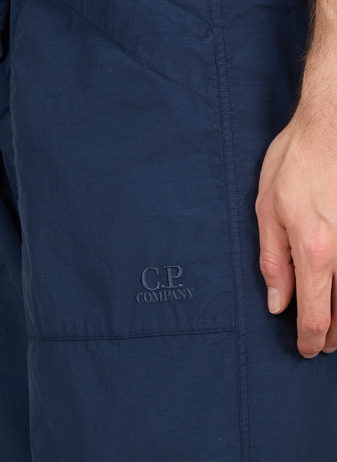 Pantalon large cargo Flatt CP COMPANY Bleu